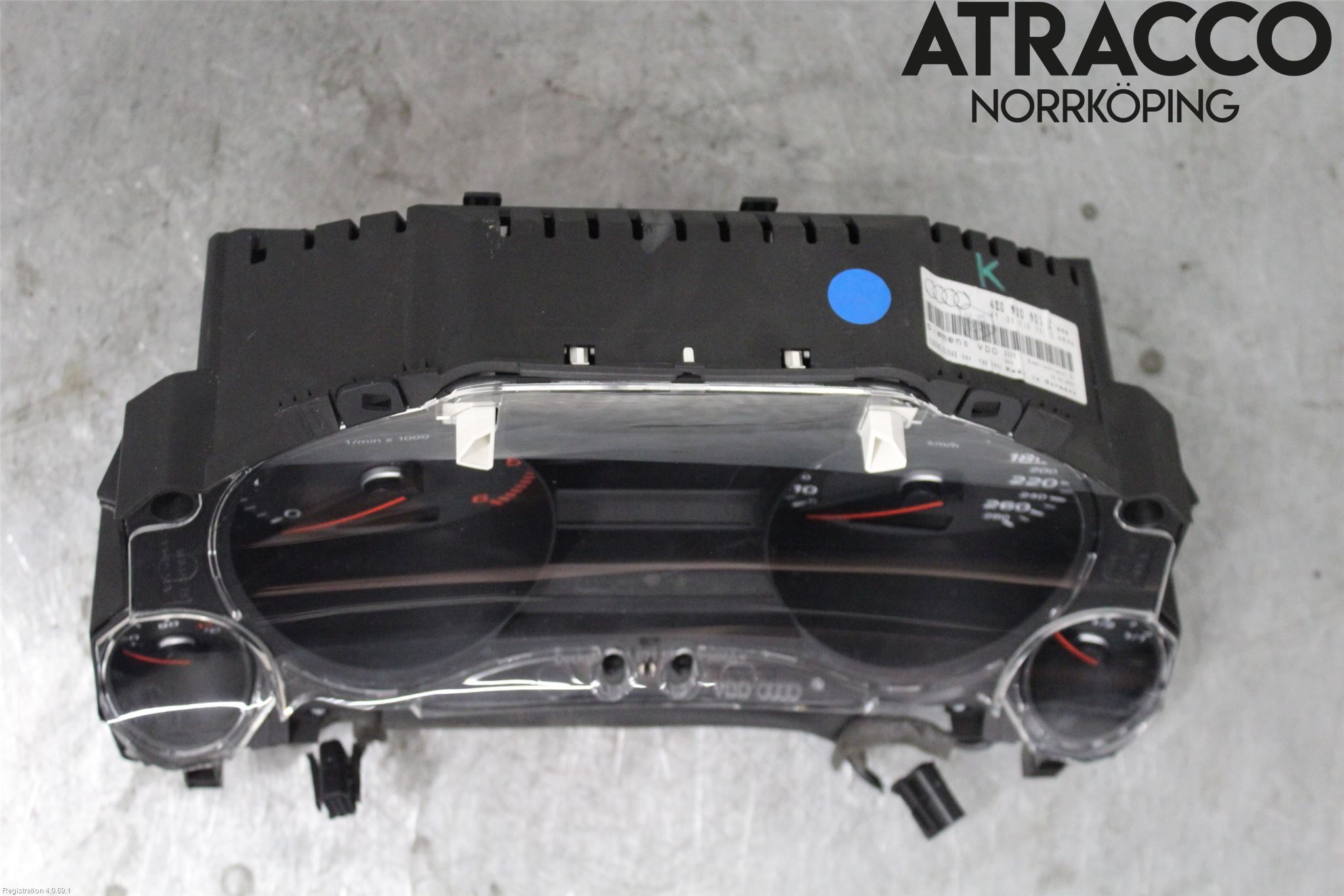 Audi A8/S8 4E  02-09 Instrument Komb