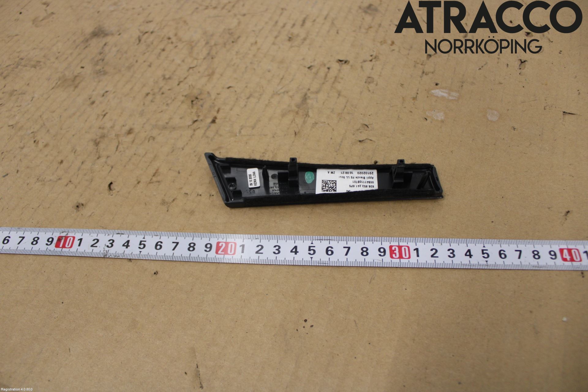 Audi Q3 F3 19- Instrumentbräda Inlägg-Dekorlist