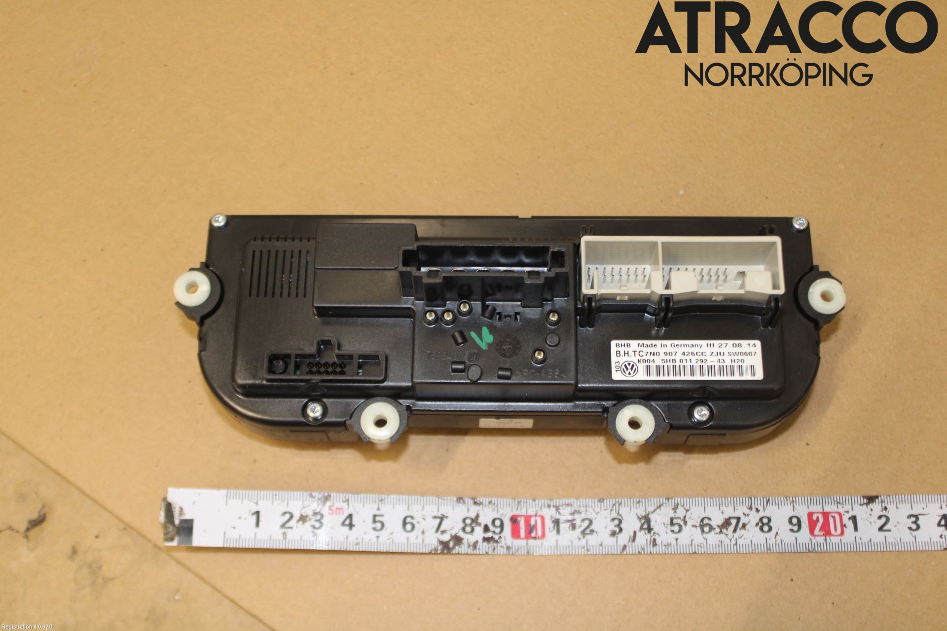 Volkswagen VW CADDY 11-15 Värmereglage