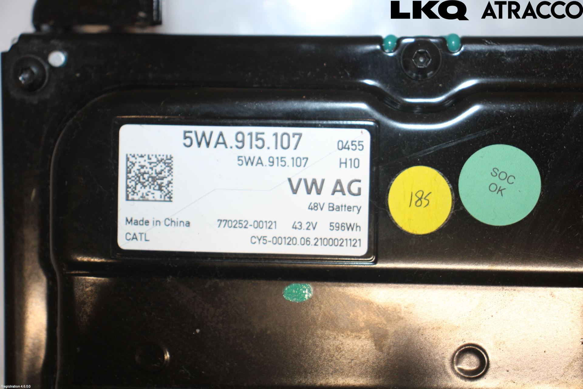 Volkswagen VW GOLF / E-GOLF VIII 20- Batteri Högspänning