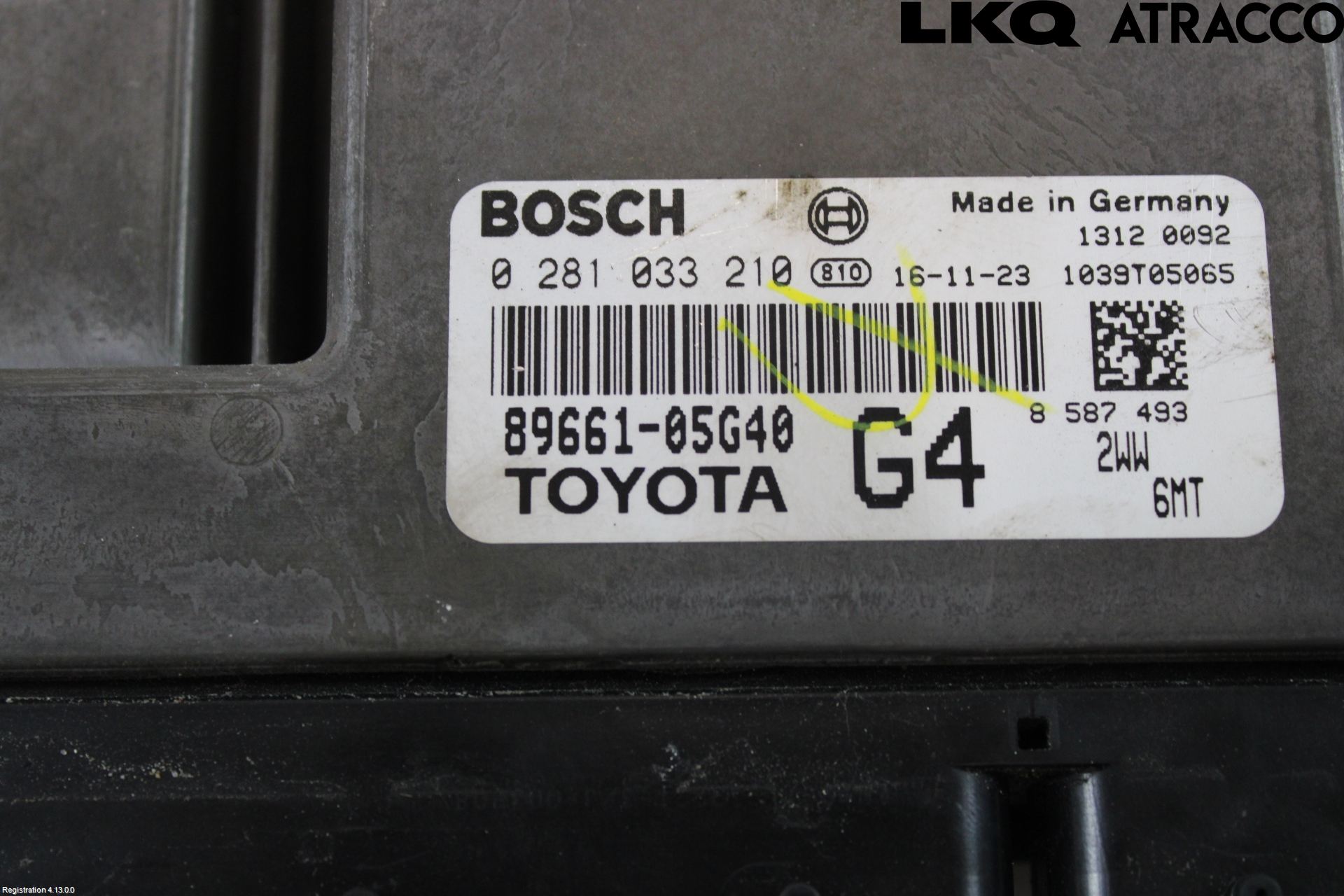 Toyota AVENSIS 16-18 Styrenhet Inspump Diesel