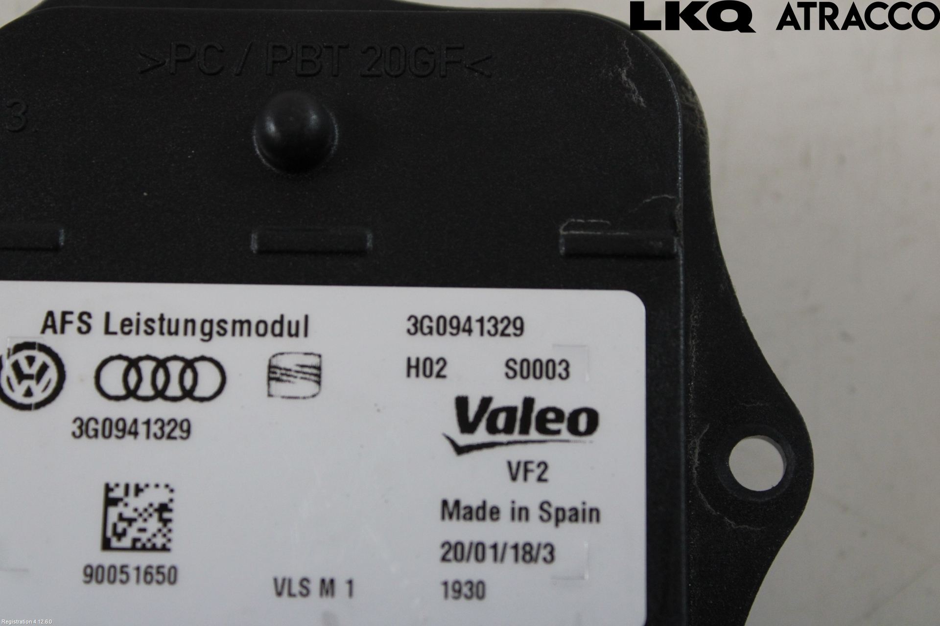 Volkswagen VW PASSAT 15-19 Styrenhet Strålkastare