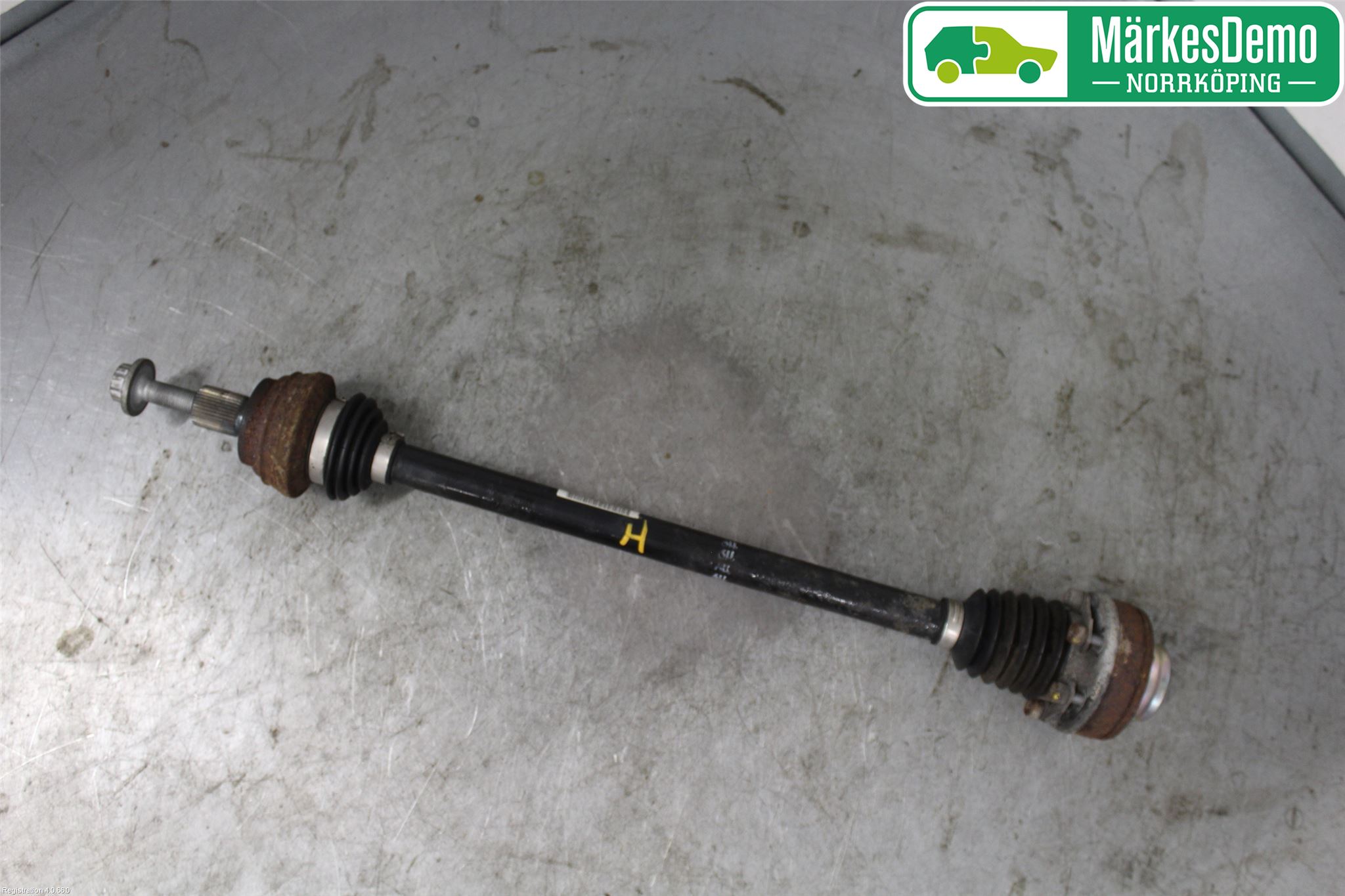 Volkswagen VW GOLF / E-GOLF VII 13-20 Drivaxel Bak Höger