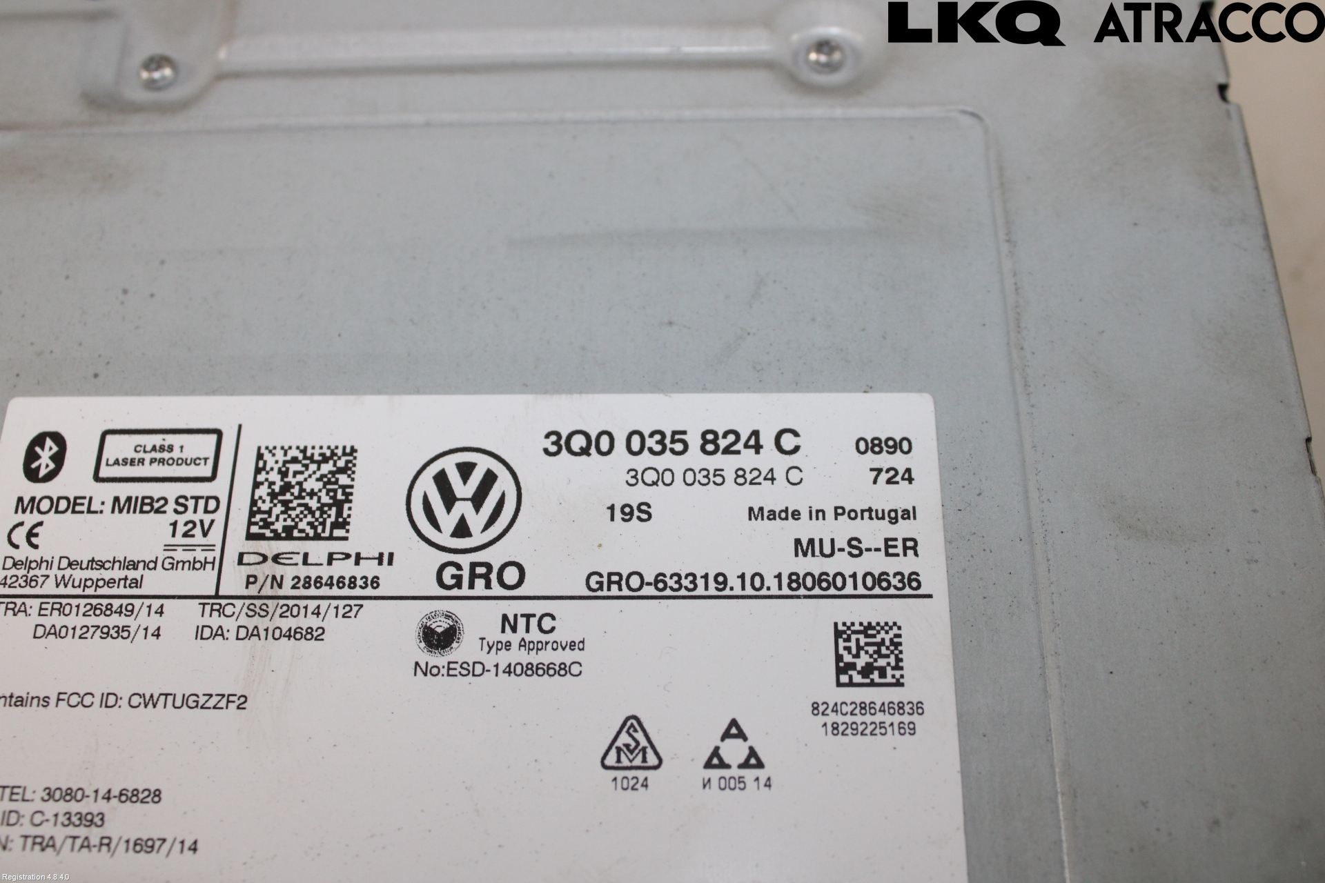 Volkswagen VW TIGUAN 16-24 Cd Radio - Multimediapanel