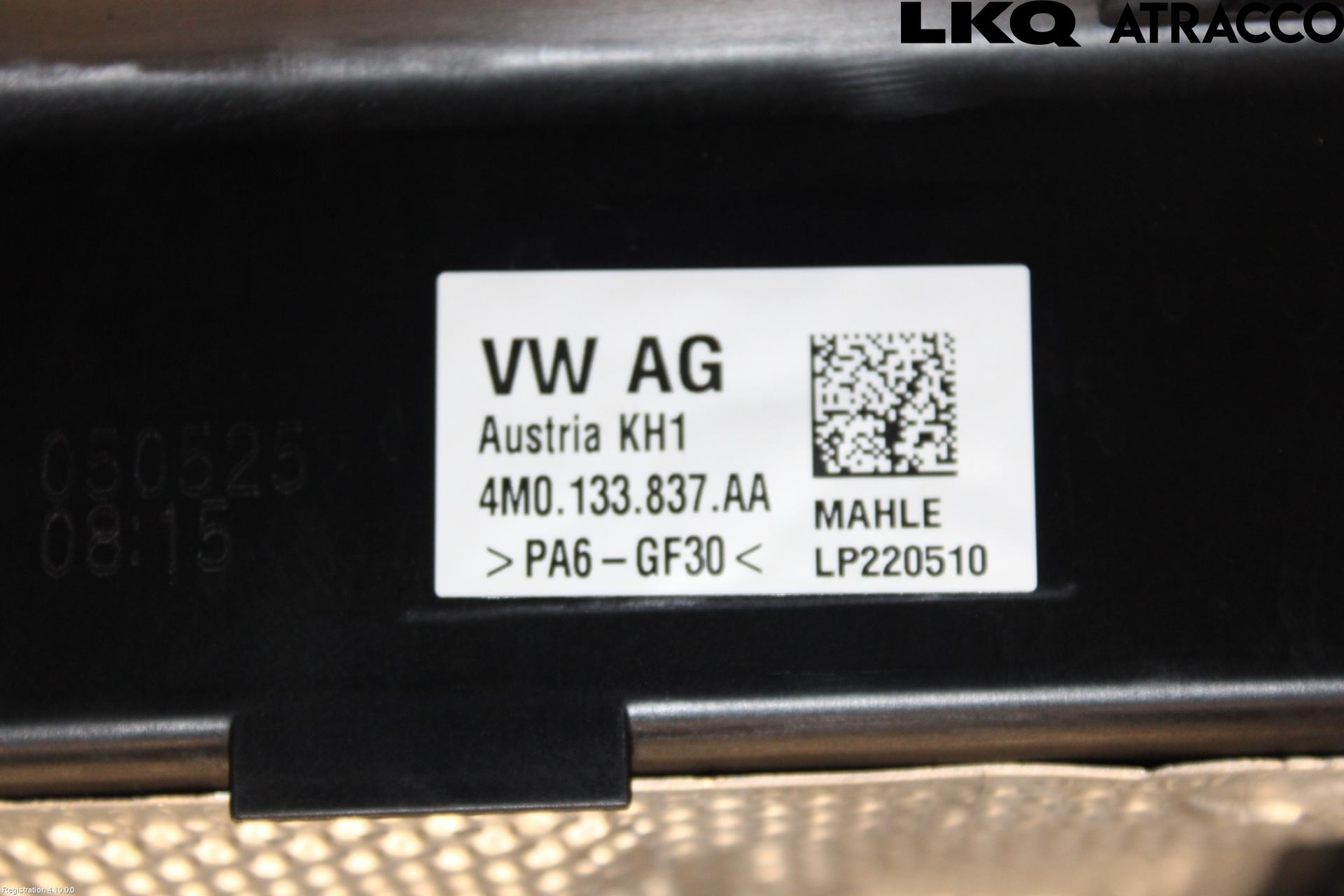 Volkswagen VW TOUAREG CR 18- Luftrenare