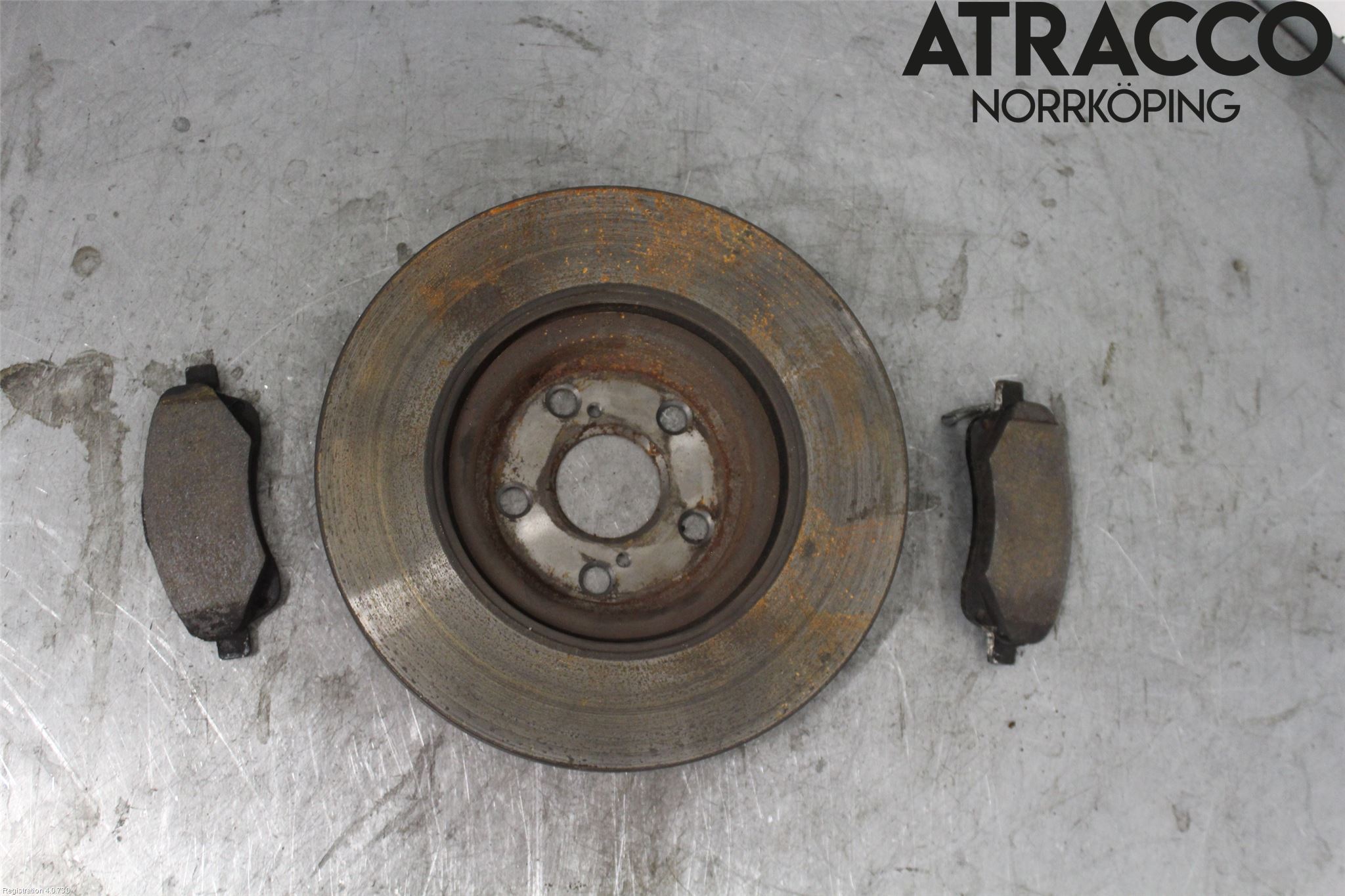 Toyota AVENSIS 07-08 Bromsskiva Fram
