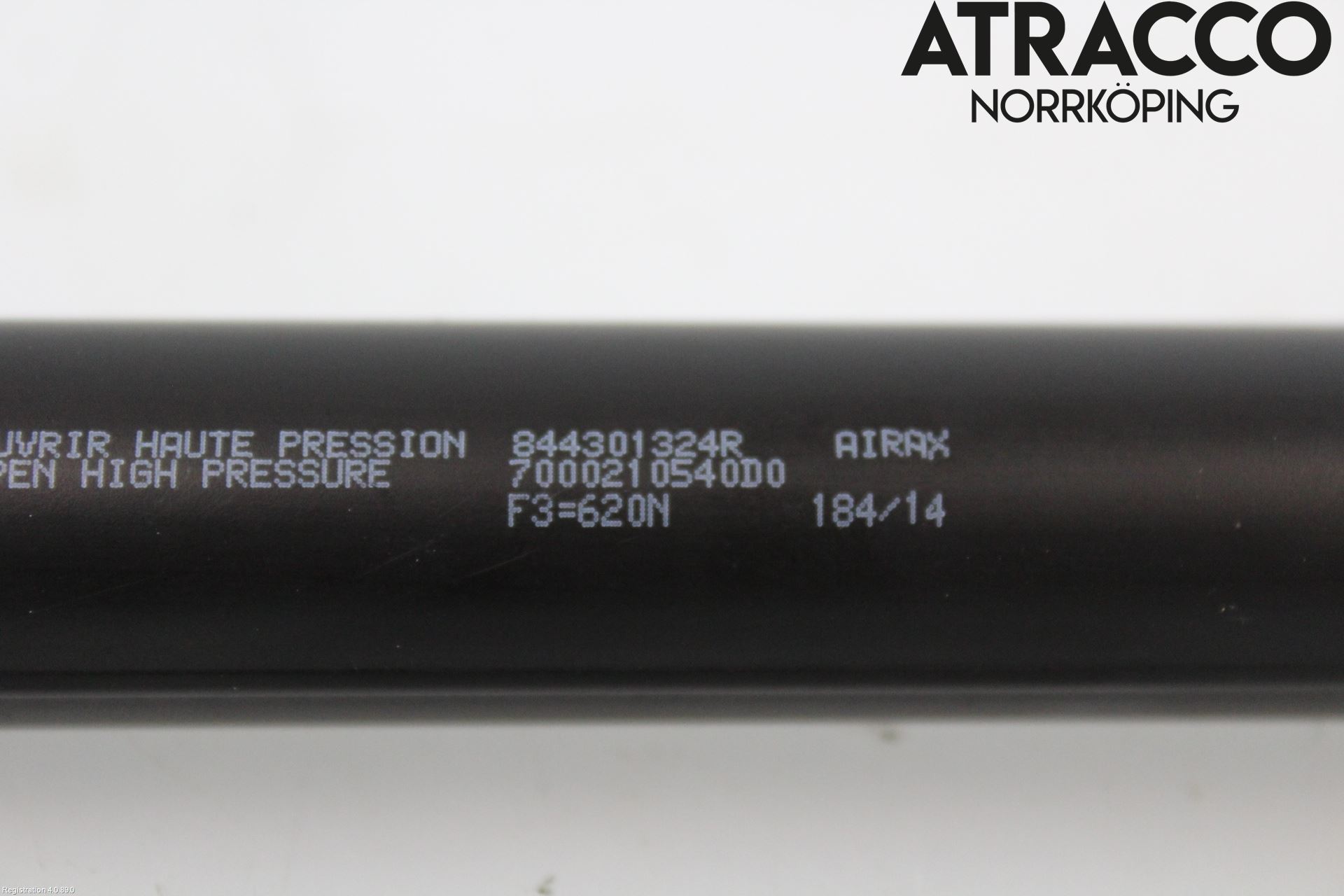 Renault CAPTUR 13-19 Gasfjäder Baklucka