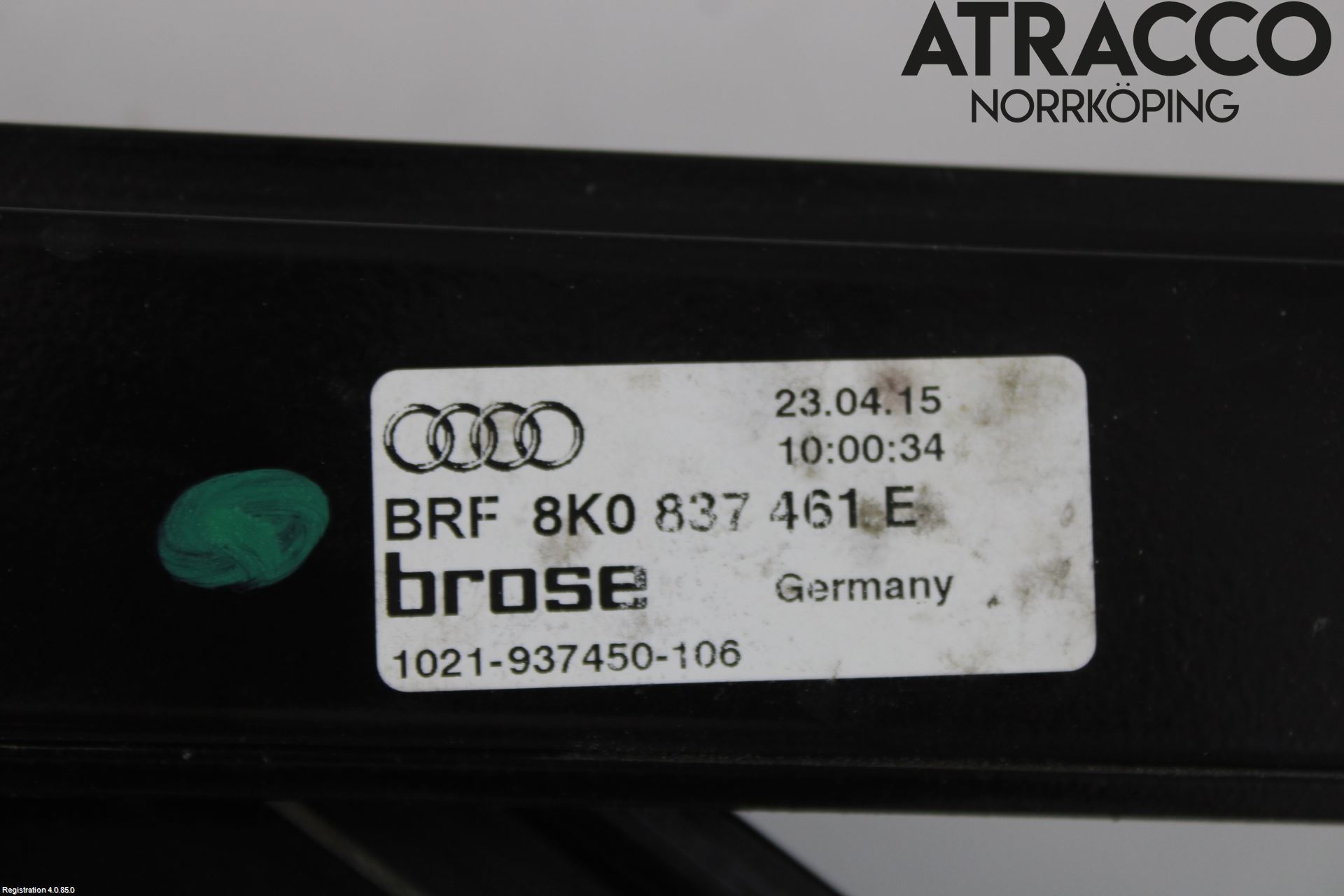 Audi A4 12-15 Fönsterhiss El Kompl