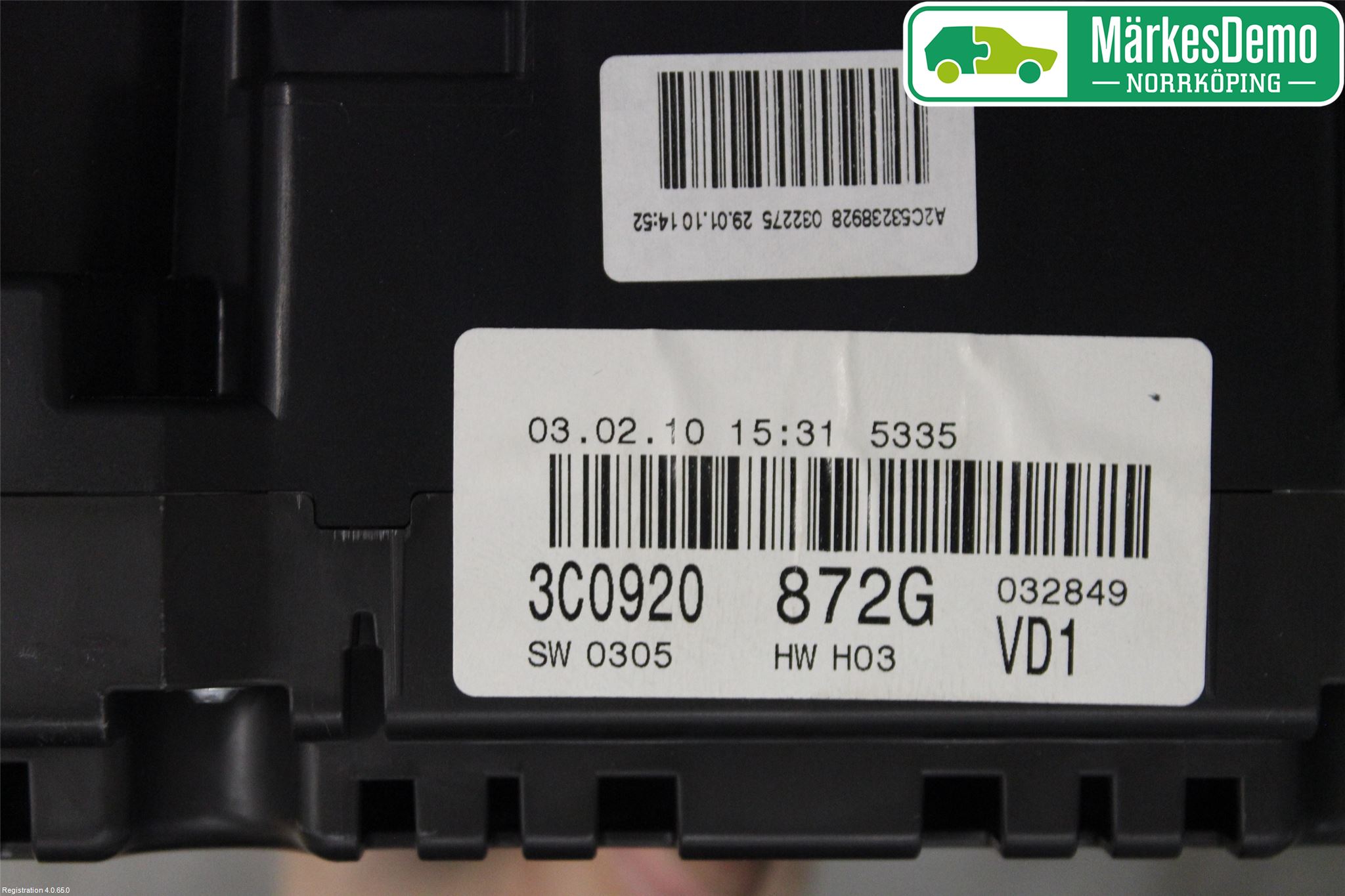 Volkswagen VW PASSAT 05-11 Instrument Komb