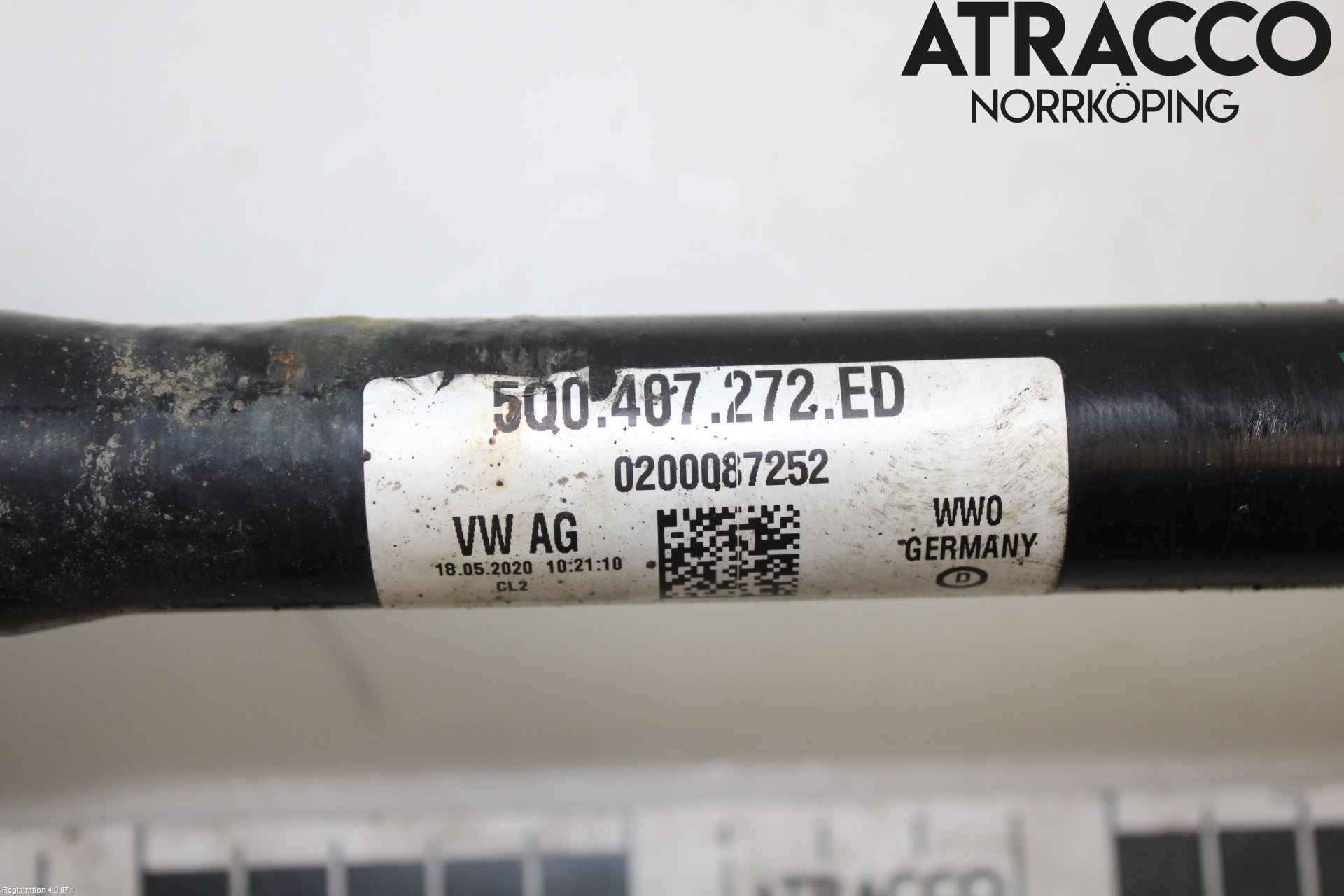 Audi A3/S3 8Y 21- Drivaxel Fram Höger