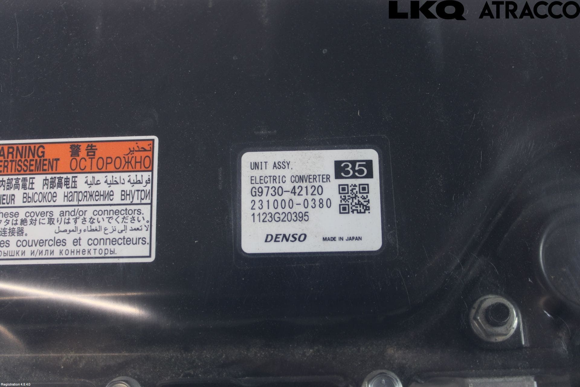 Toyota bZ4X EA10 22- Converter