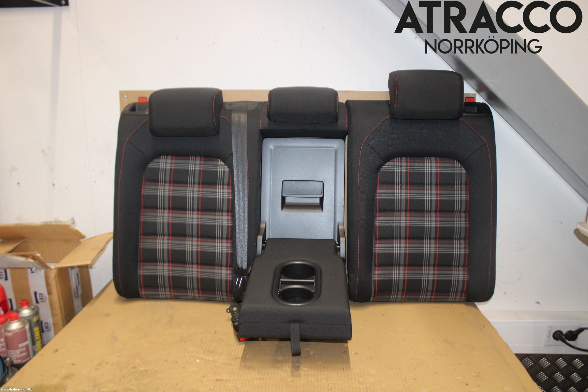 Volkswagen VW GOLF / E-GOLF VII 13-20 Inredning Ryggdyna Bak
