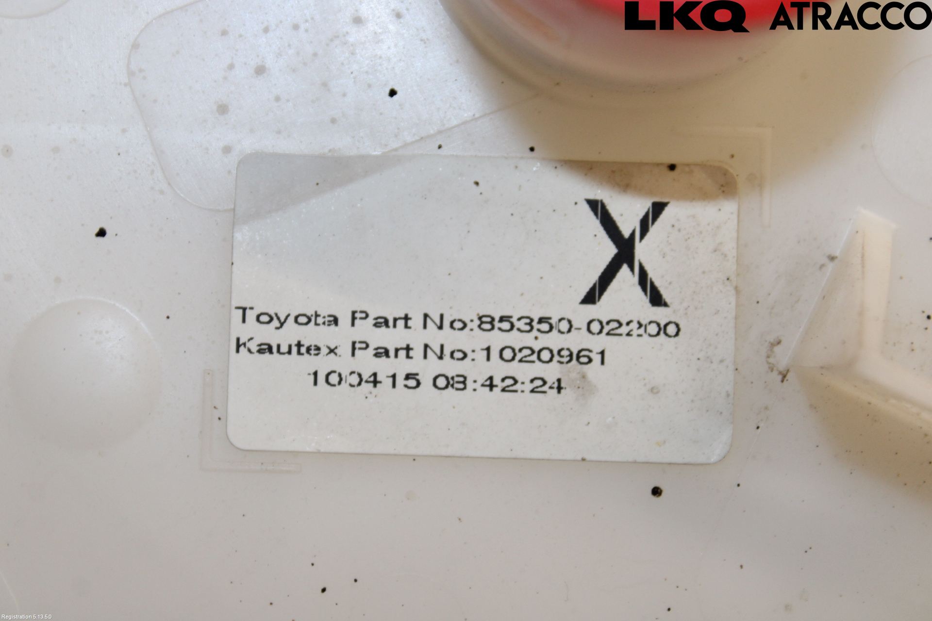 Toyota AURIS 13-19 Spolartank Vindruta-Strål