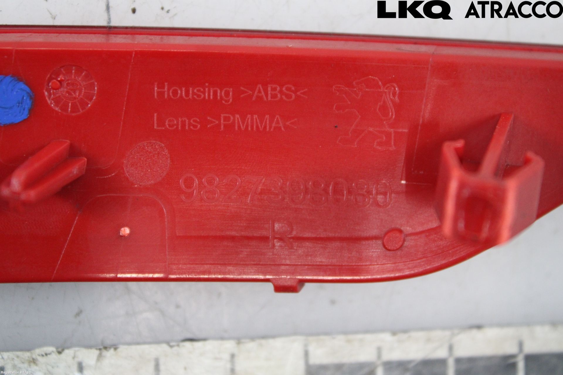 Peugeot 208/E-208 20- Dimljus/Reflex Bak