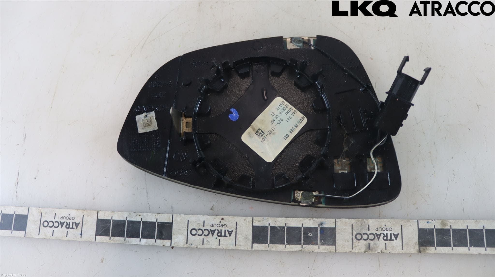 Volkswagen VW PASSAT 11-14 Spegelglas Vä