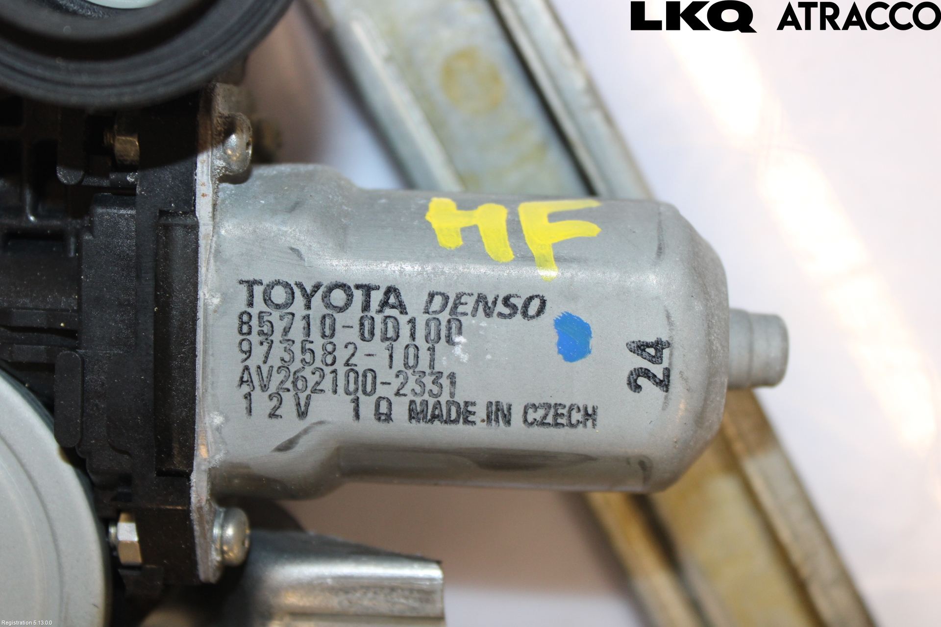 Toyota YARIS XP130 12-14 Fönsterhiss El Kompl