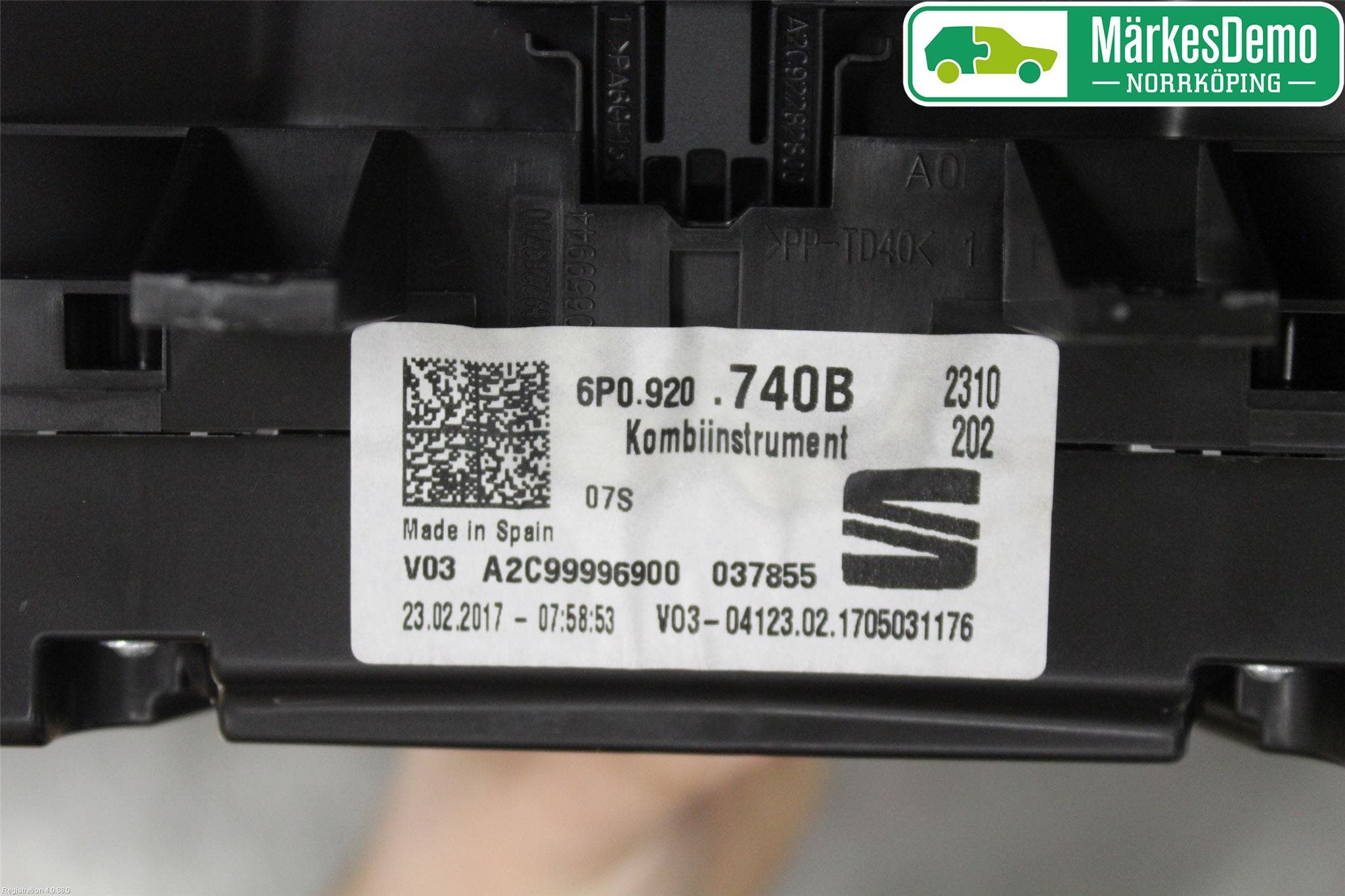 Seat IBIZA IV 08-16 Instrument Komb