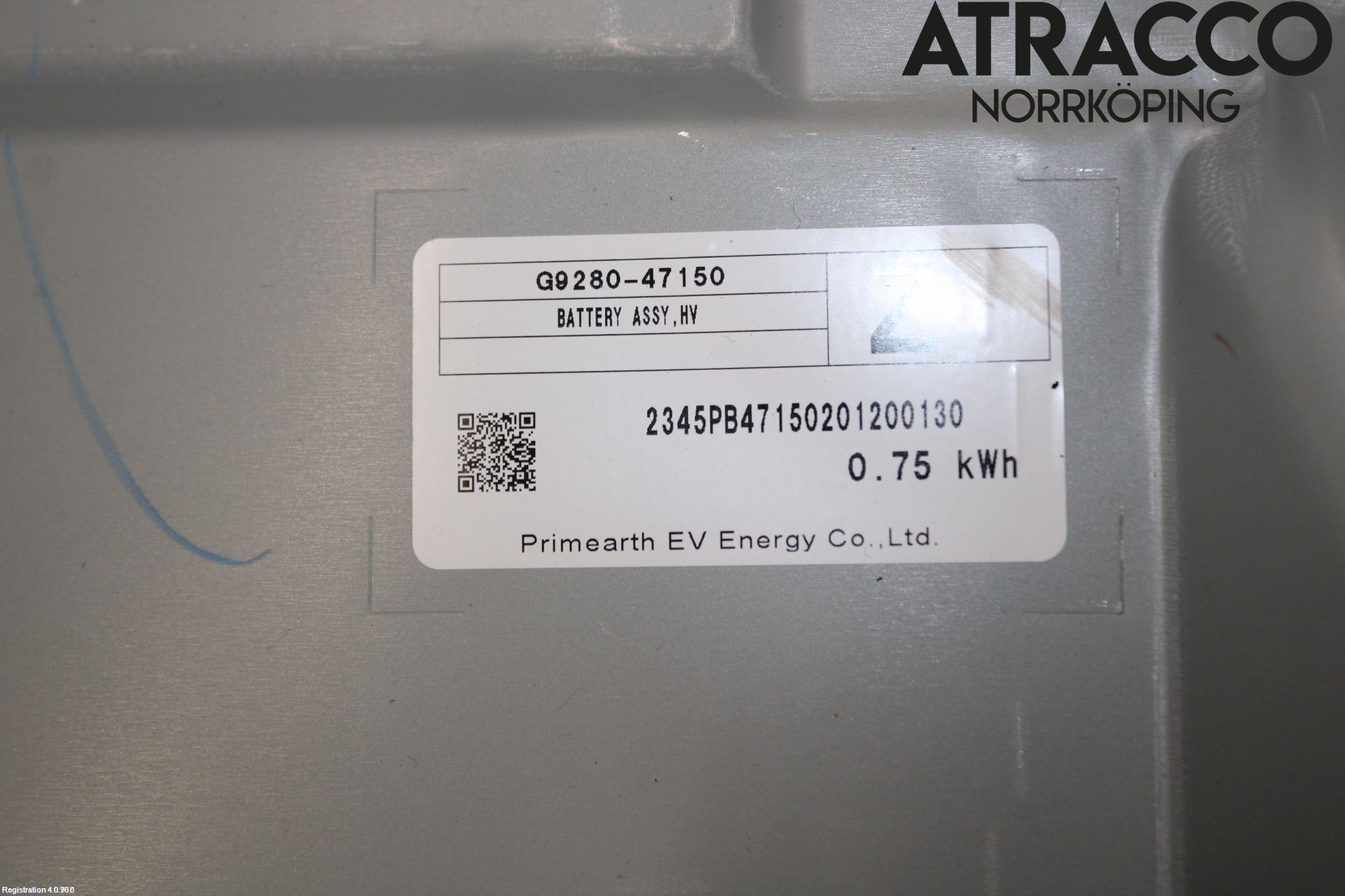 Toyota C-HR 16-23 Batteri Högspänning