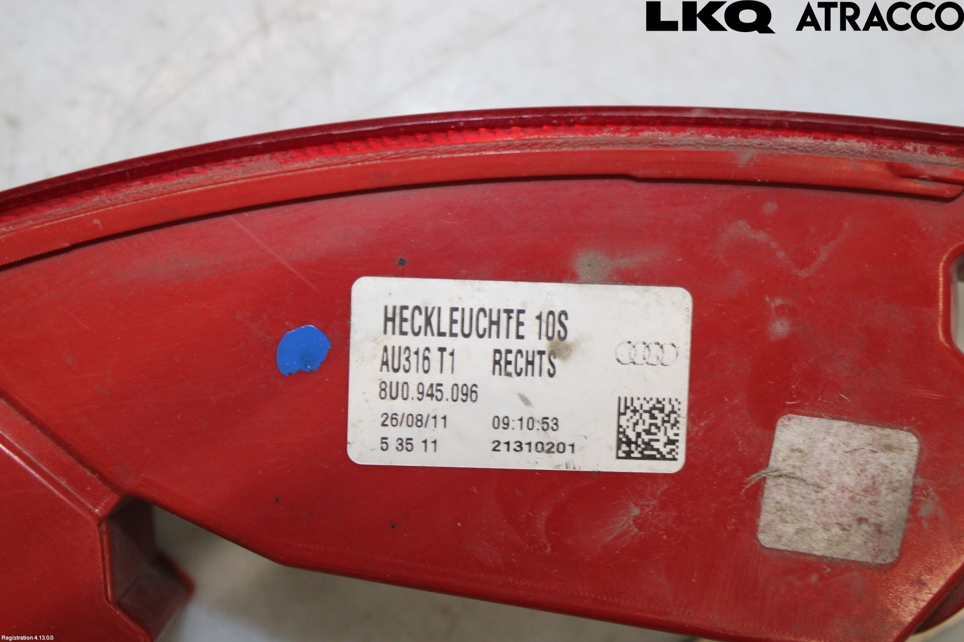 Audi Q3 8U 12-18 Bakljus Höger