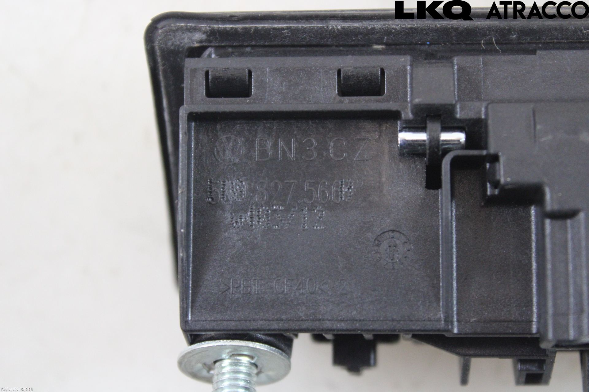 Volkswagen VW TOURAN 10-15 Bakluckehandtag