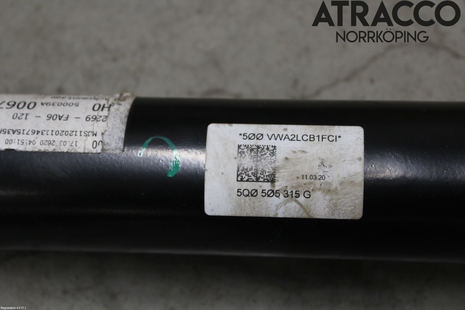 Volkswagen VW GOLF / E-GOLF VIII 20- Bakaxelbalk