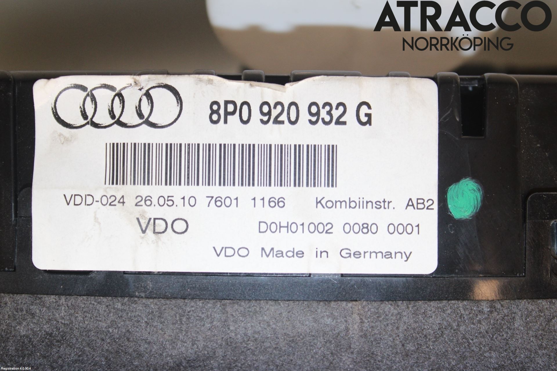 Audi A3/S3 05-13 Instrument Komb