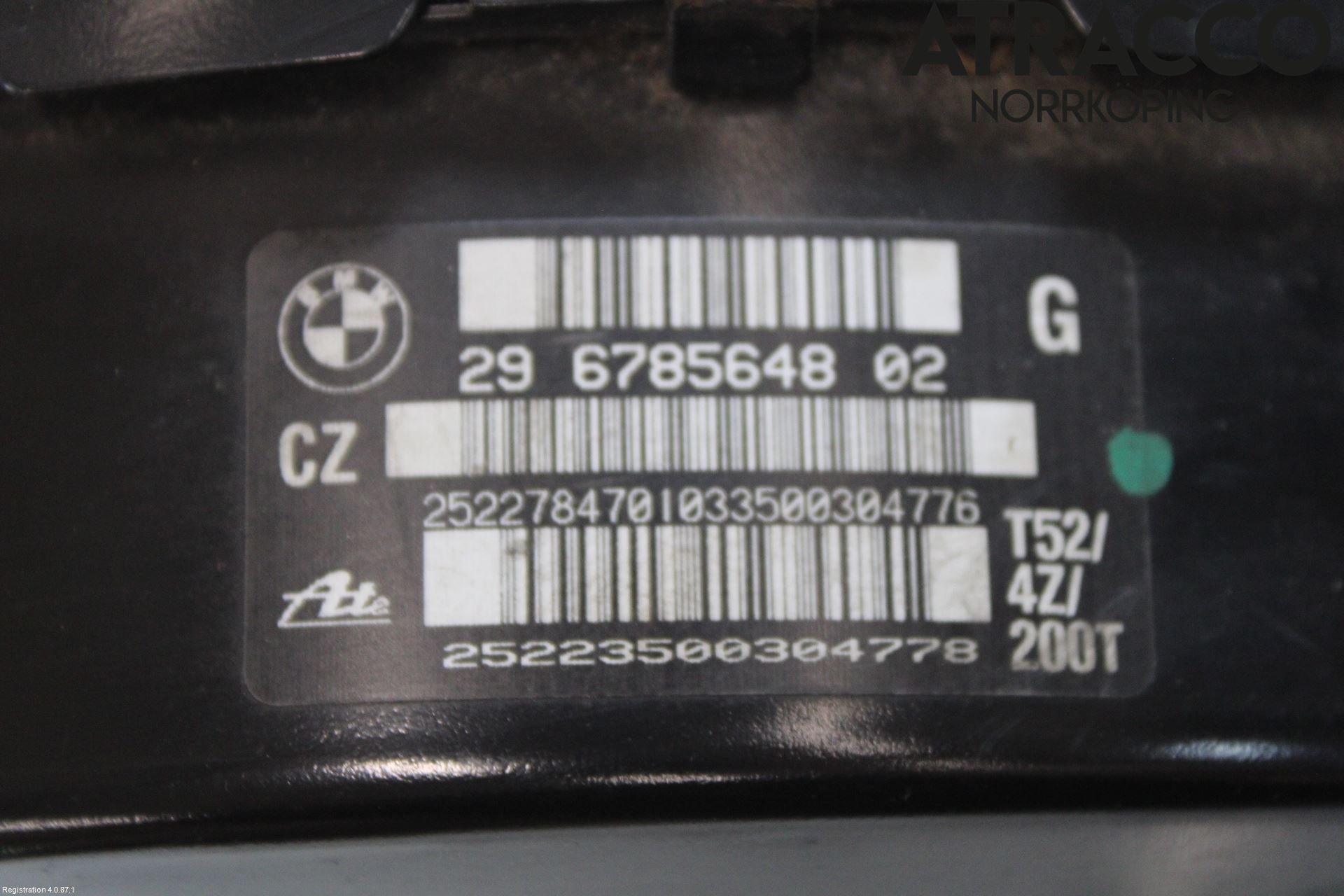 BMW 3 E90/91 SED/TOU 05-12 Bromsservo