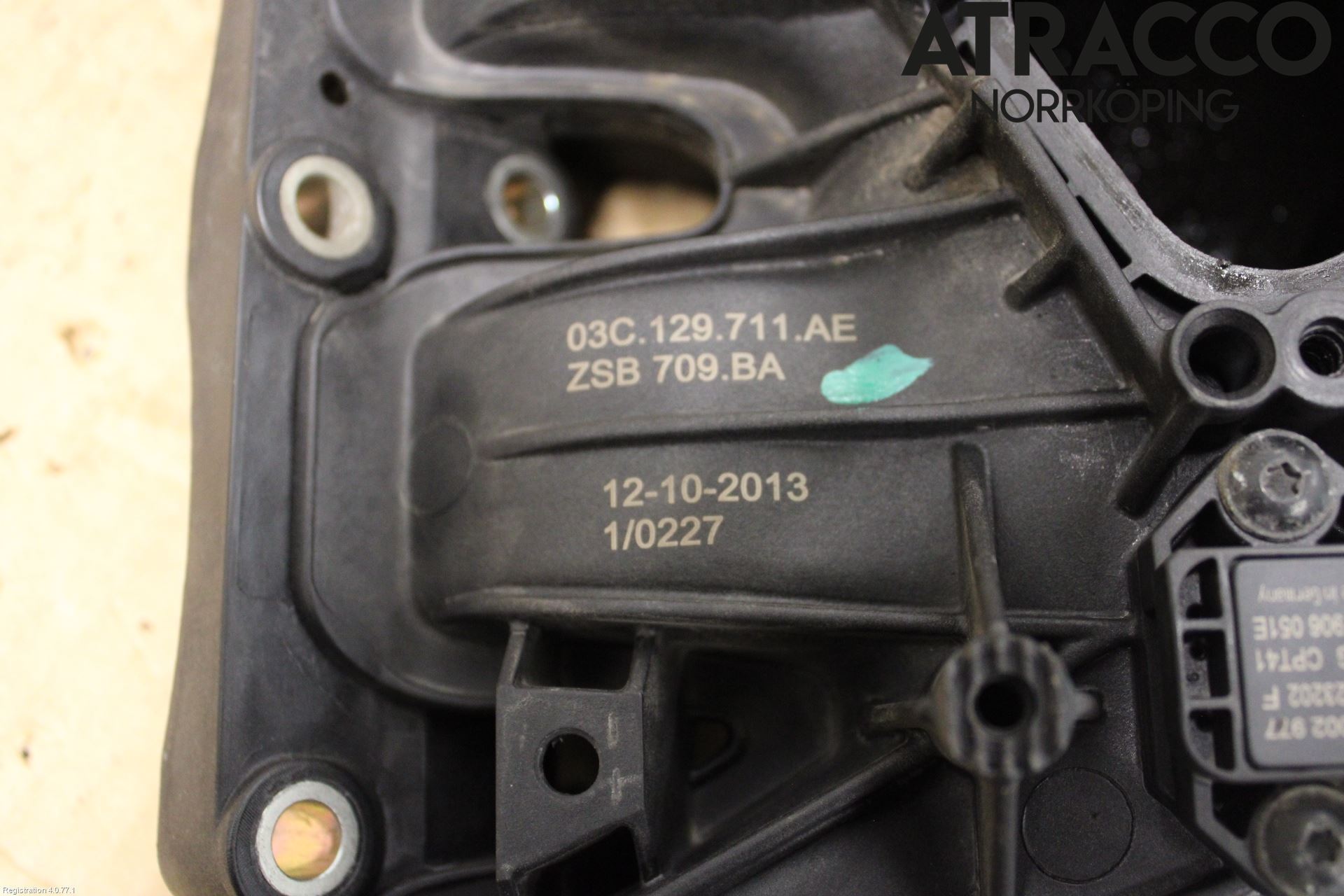 Volkswagen VW PASSAT 11-14 Grenrör Insug