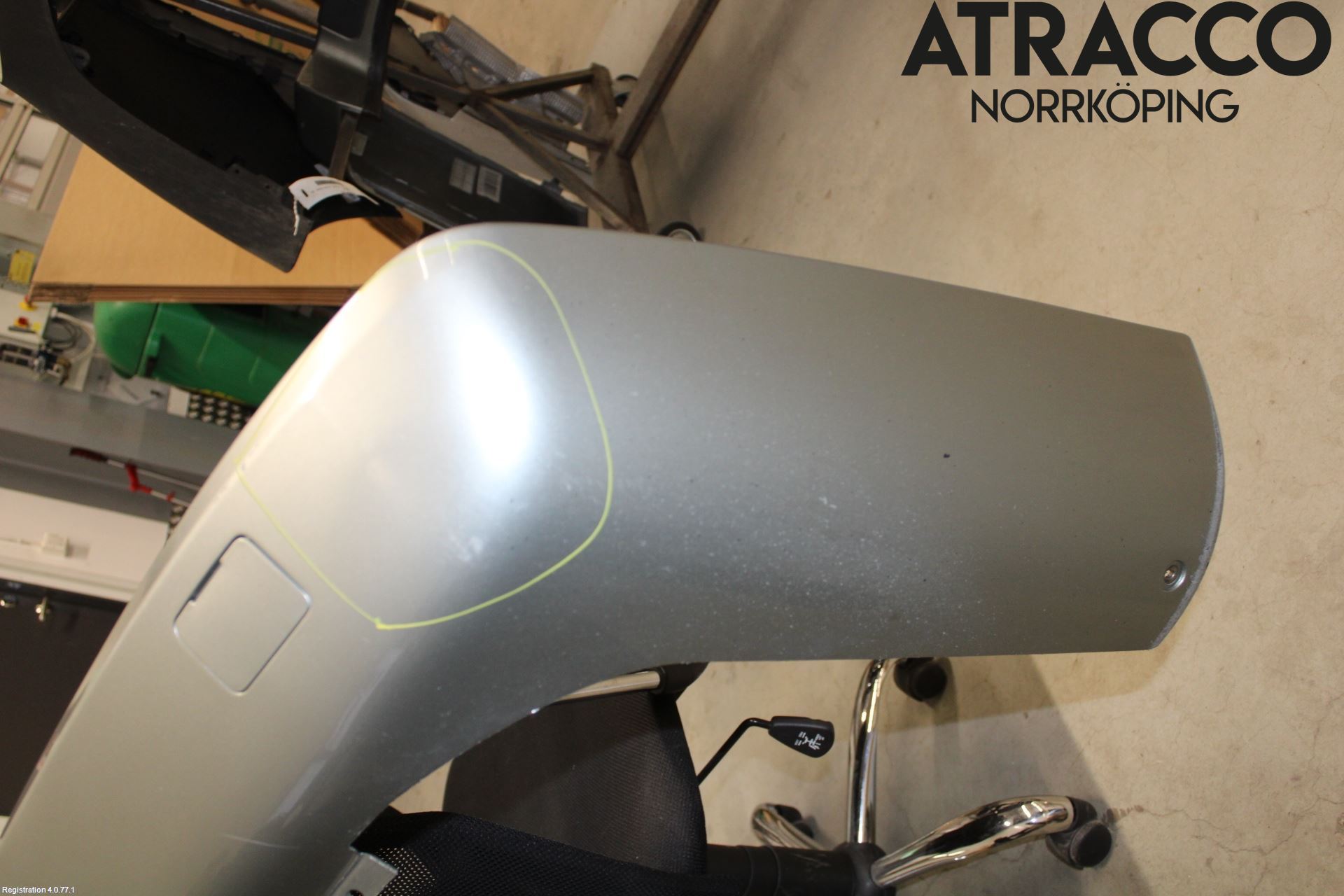 Volvo V70 05-08 Spoiler Bak