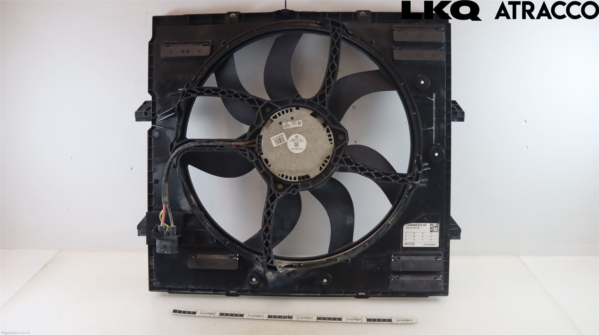 Volkswagen VW AMAROK 2H 10-22 Kylfläkt El