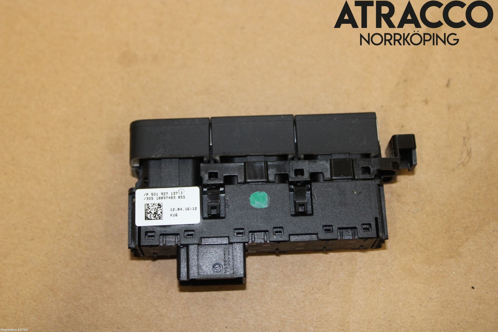 Volkswagen VW GOLF / E-GOLF VII 13-20 Strömställare Övrigt