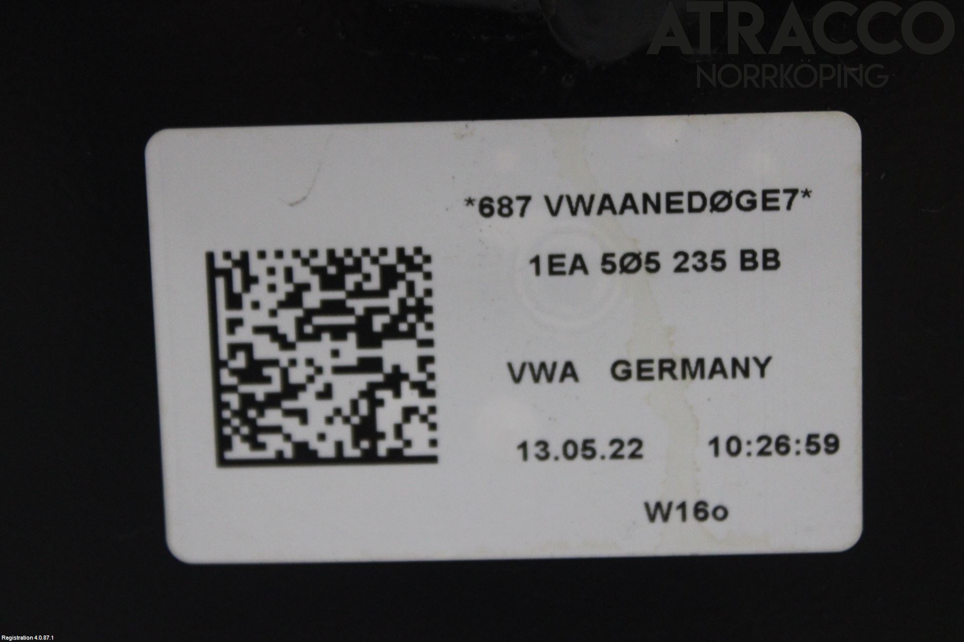 Volkswagen VW ID.5 22- Bakaxelbalk