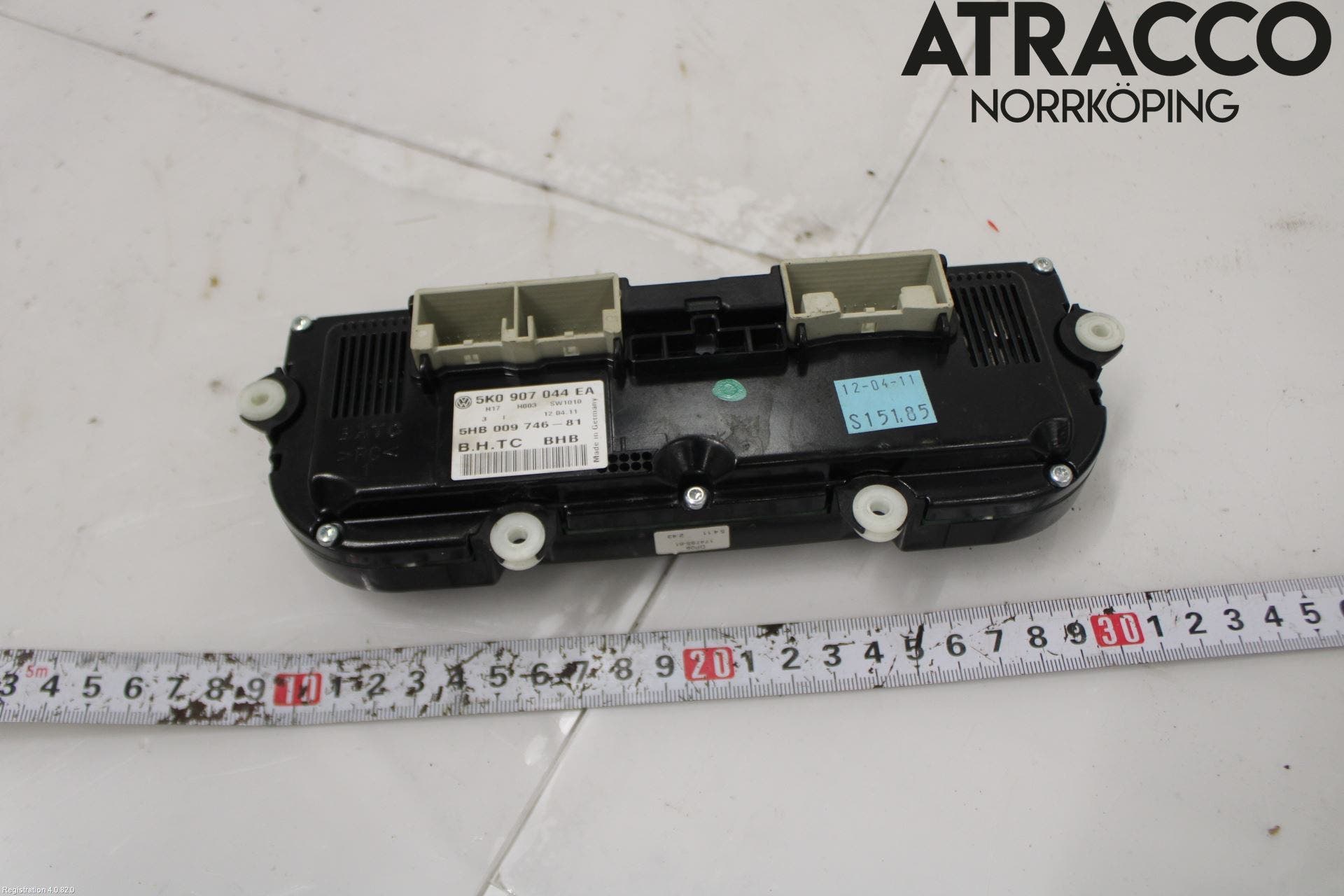 Volkswagen VW PASSAT 11-14 Värmereglage