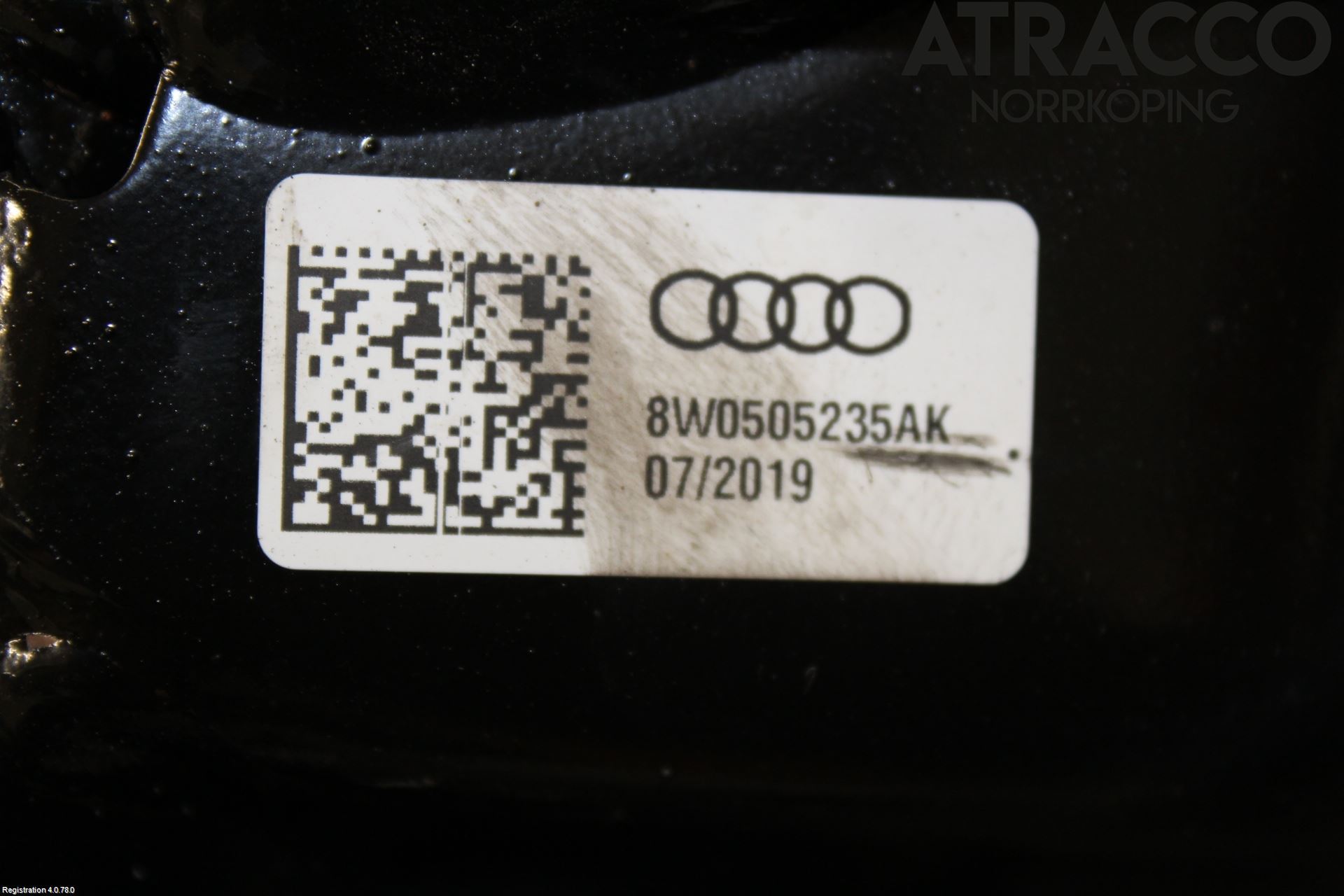 Audi A5 17- Bakaxelbalk