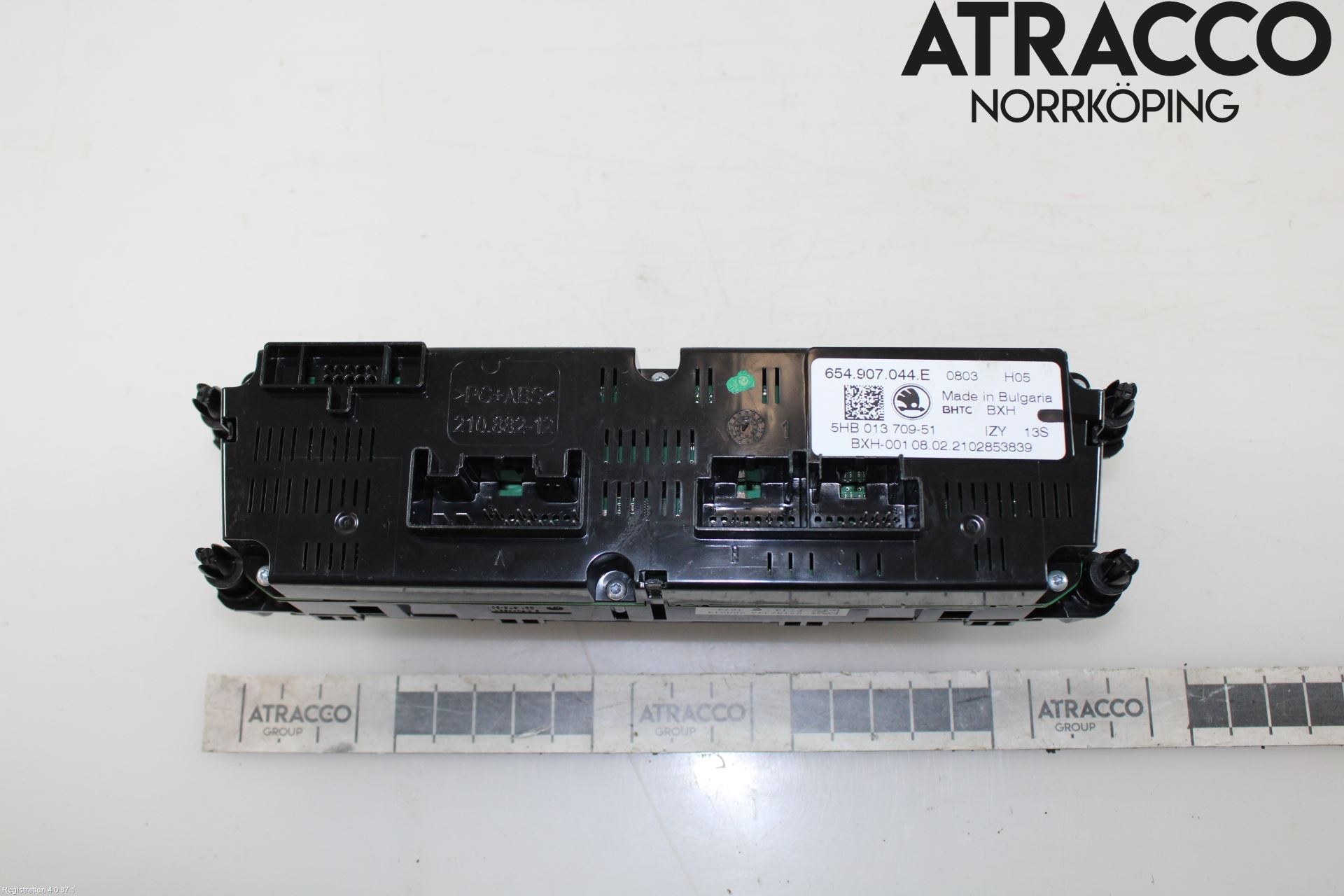 Skoda SCALA 19- Värmereglage