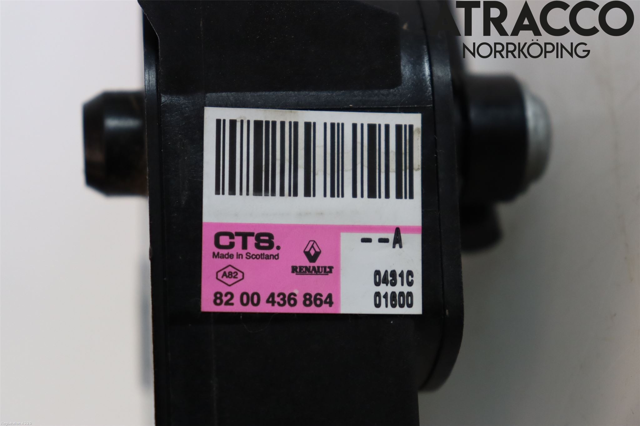 Renault KANGOO II 08-14 Gaspedal