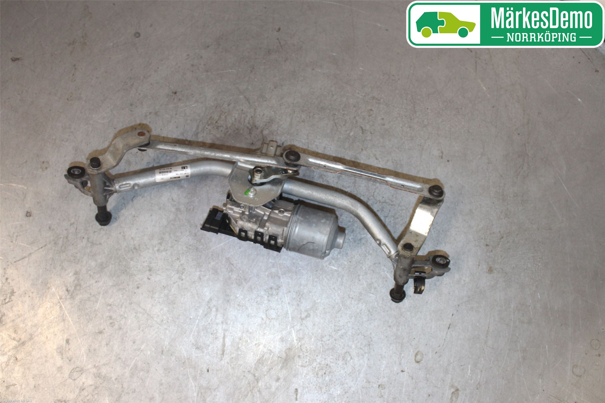 Peugeot 207 Torkarmekanism Vindruta