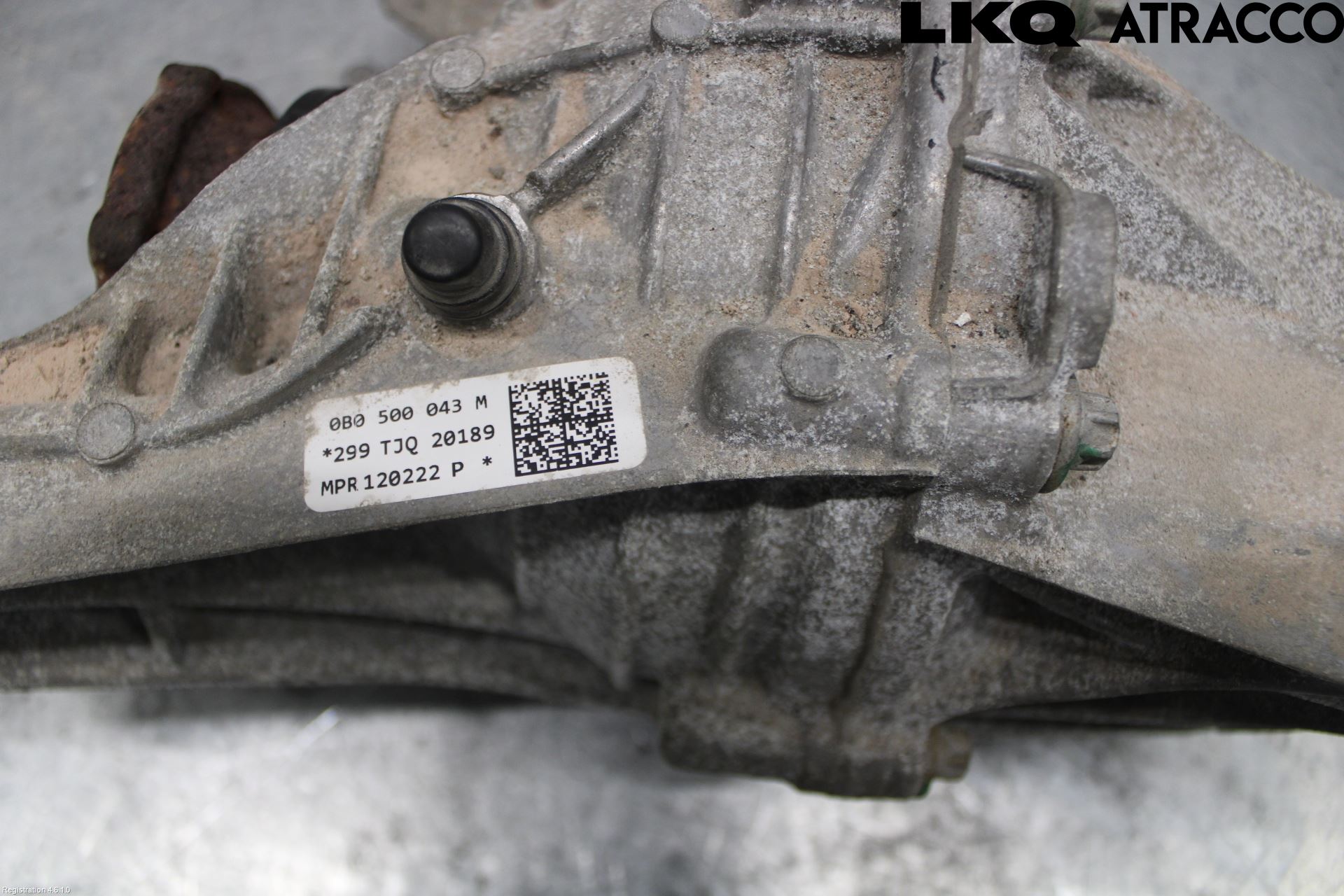 Audi A4/S4 B9 20- Bakväxel-Diff