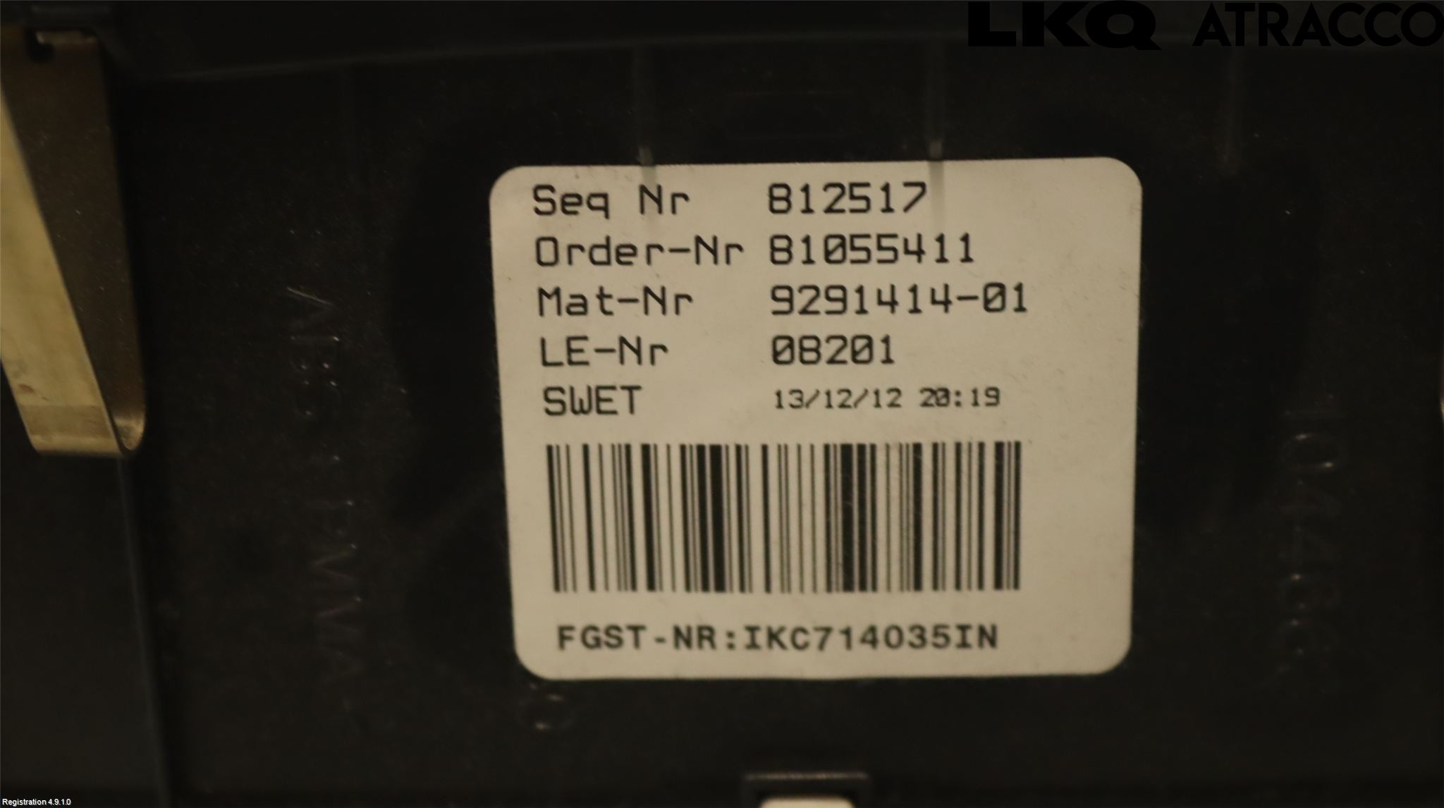BMW 5 F10/F11/F18 09-17 Instrument Komb