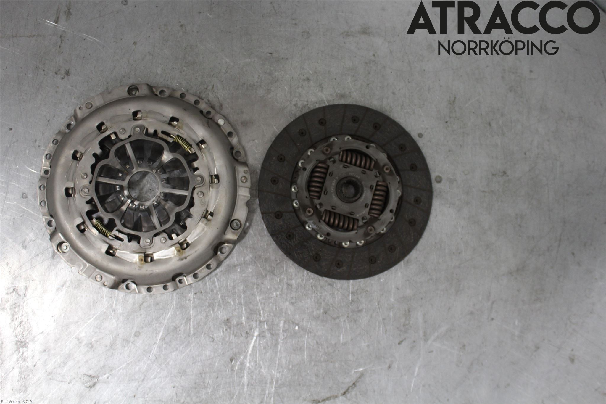 Audi A6/S6     05-11 Koppling Tryckplatta