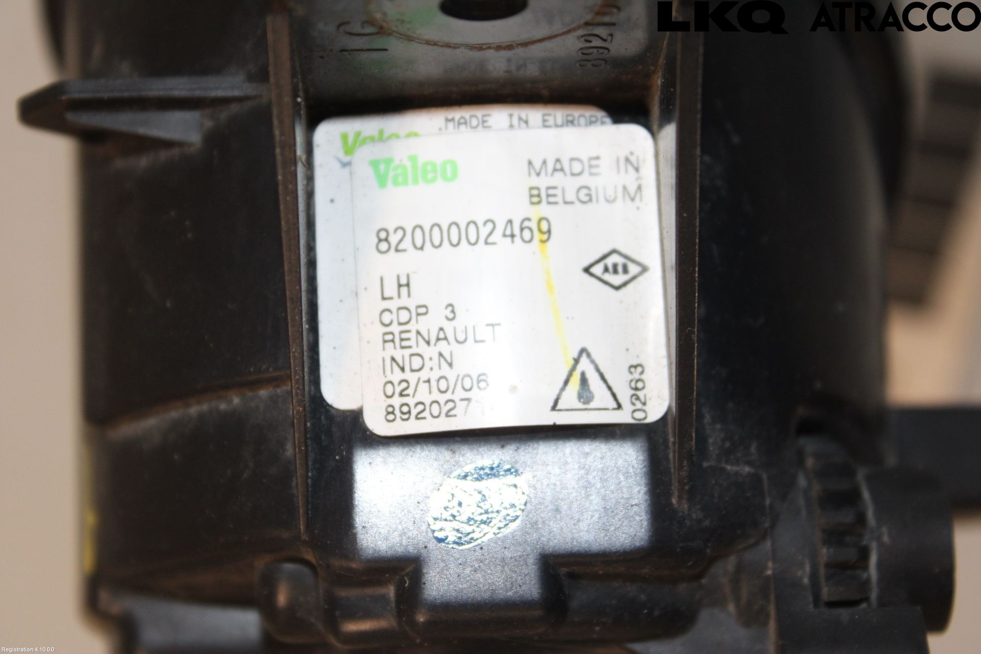 Renault CLIO III  06-09 Dimljus-Varselljus Fram