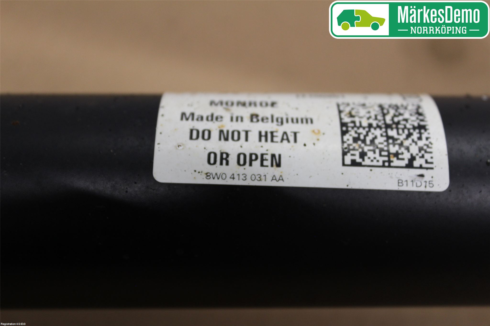 Audi A4/S4 B9 16-19 Fjäderben Fram Höger