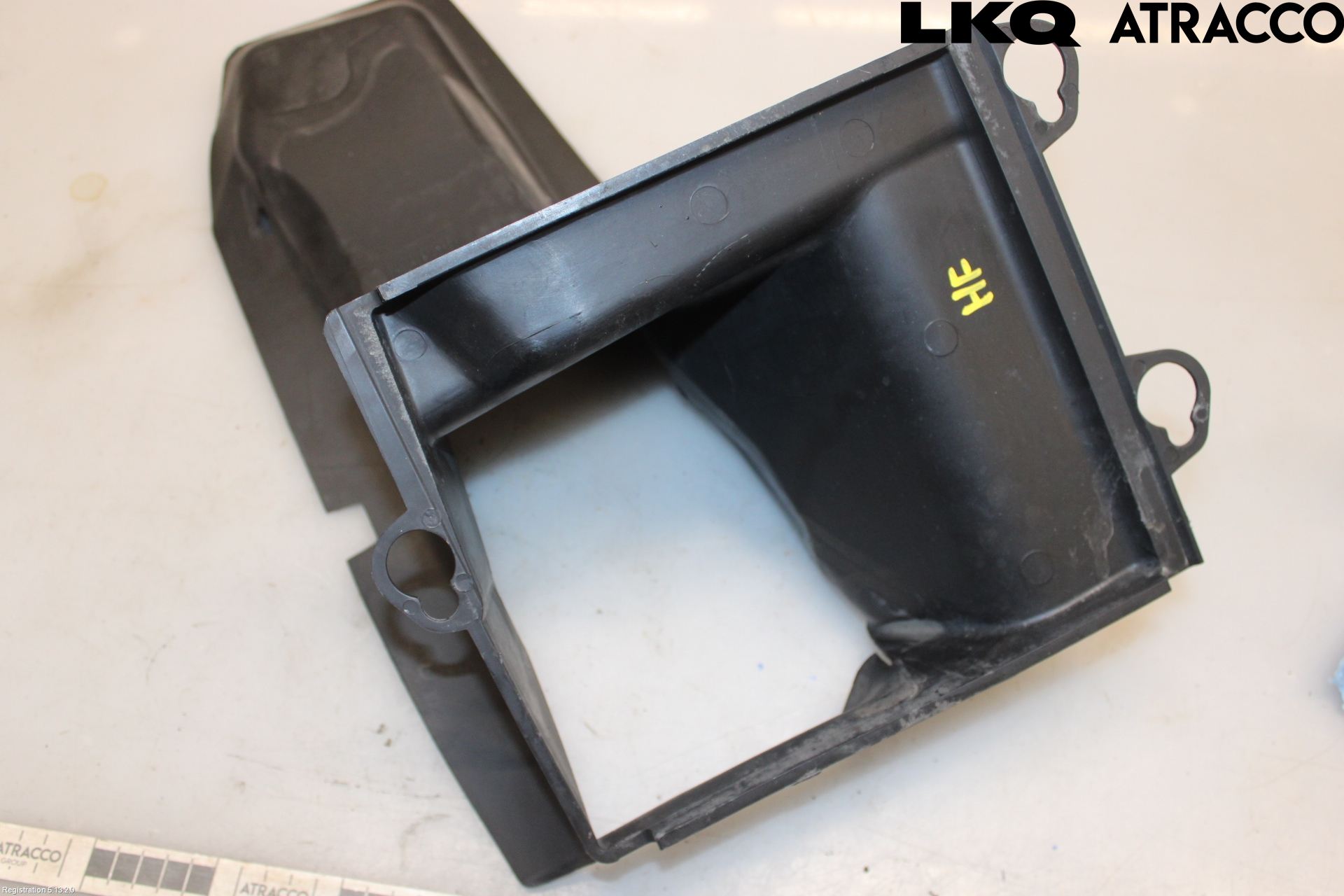 Audi A6/S6     05-11 Deflektor Plåt-Plast Kylning