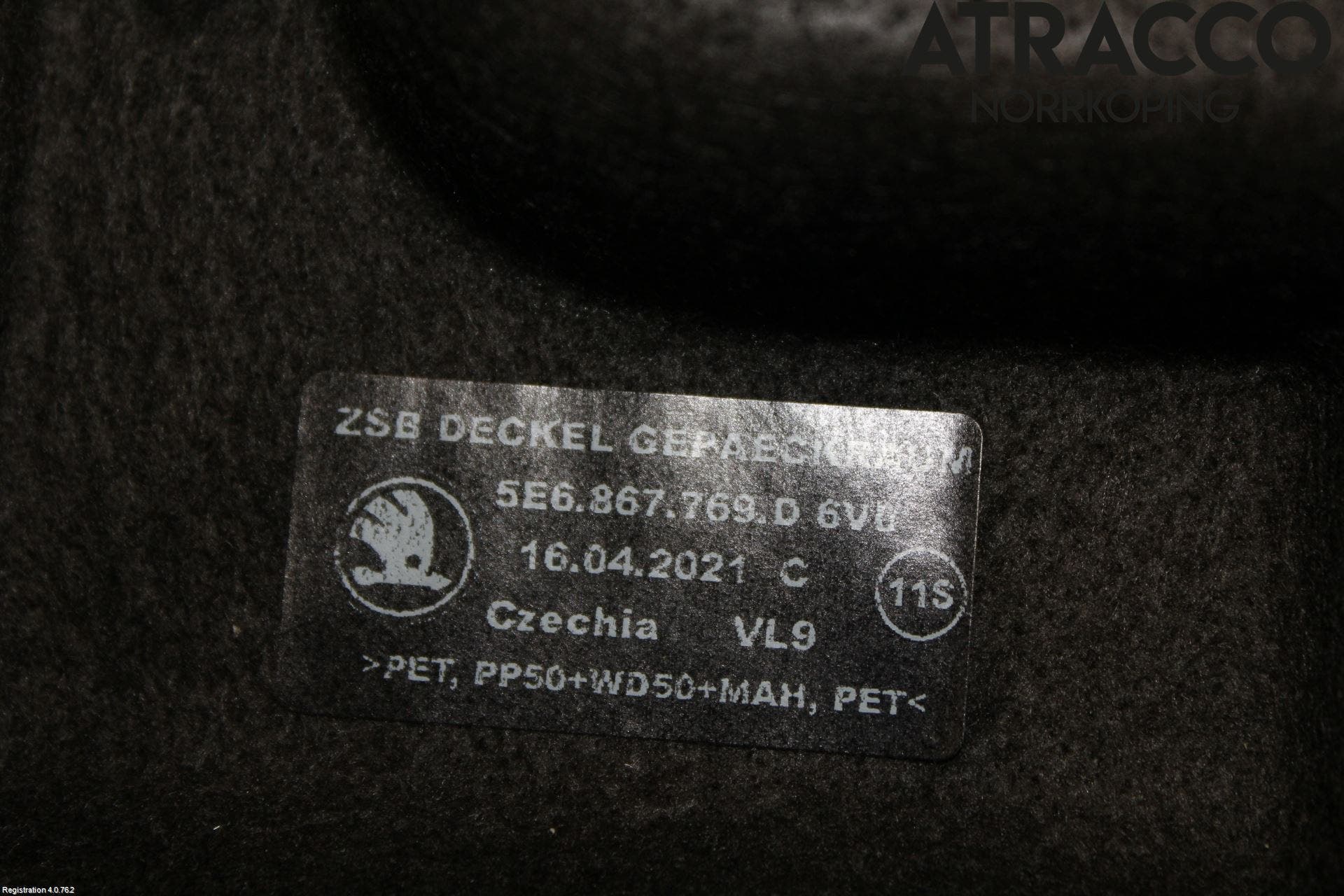 Skoda OCTAVIA (NX) 20- Hatthylla