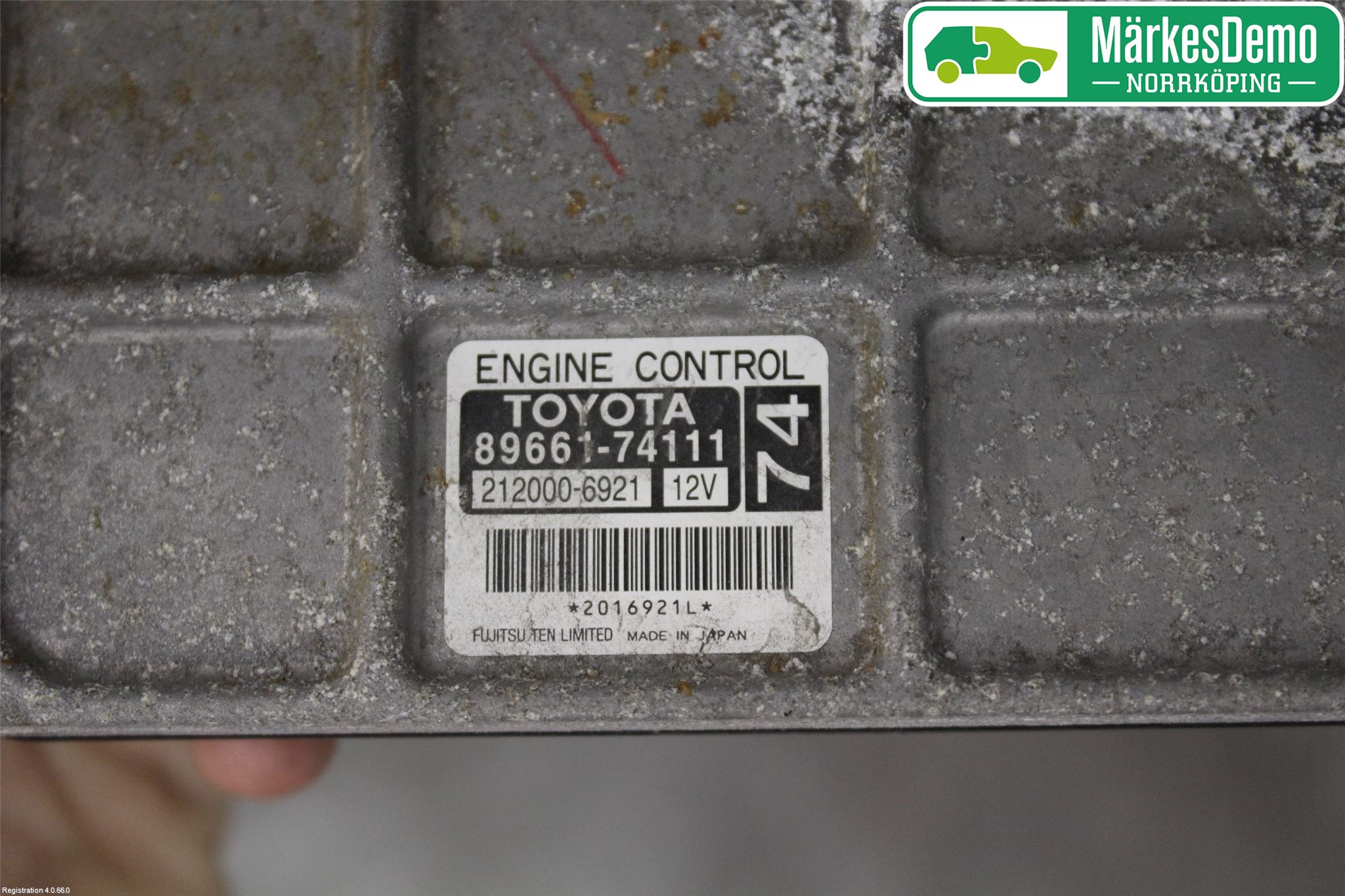 Toyota iQ Styrenhet Insprut Bensin