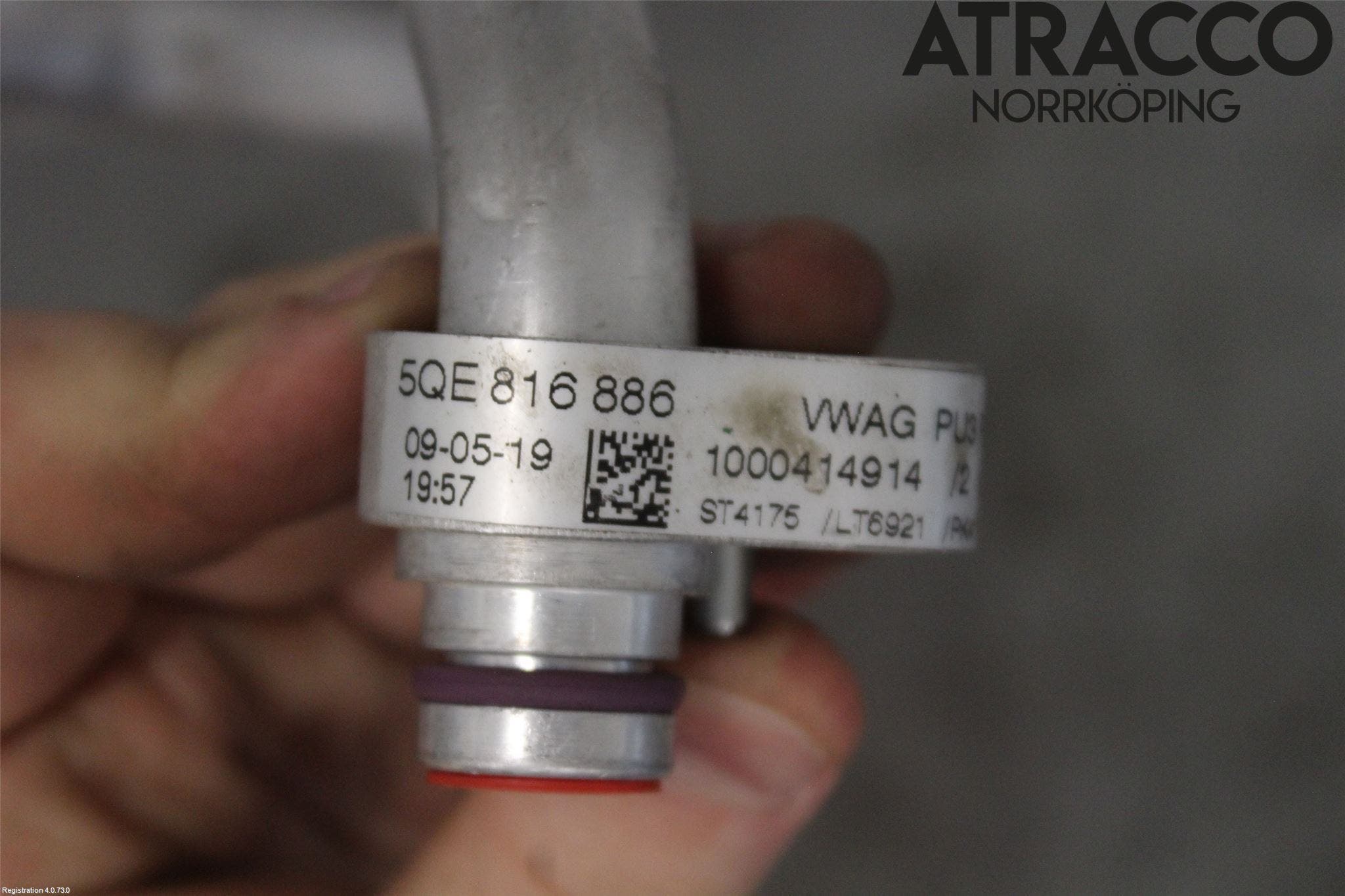 Volkswagen VW GOLF / E-GOLF VII 13-20 Ac Slang-Rör