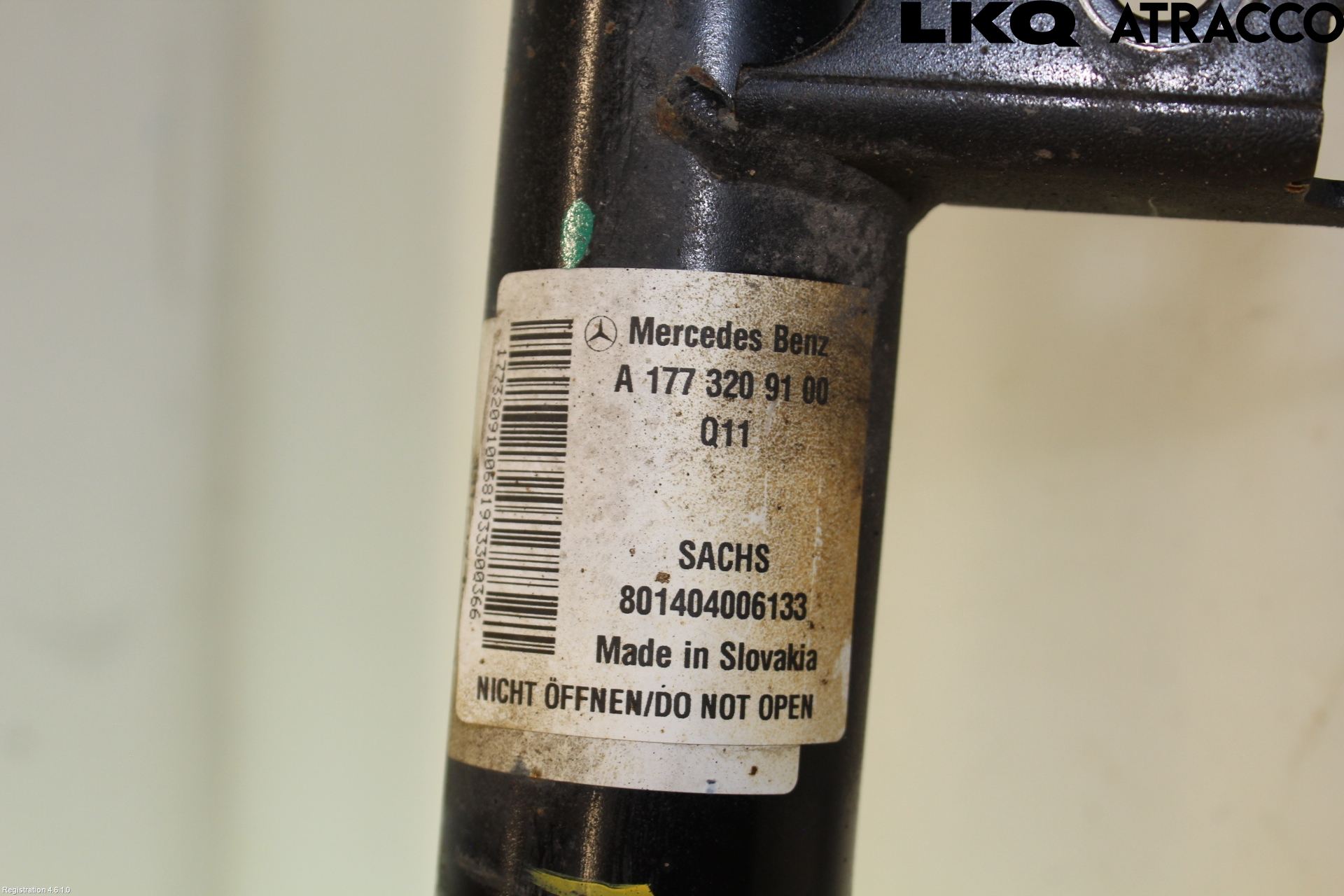 Mercedes-Benz MB B-KLASS (W247) 19- Fjäderben Fram Vänster