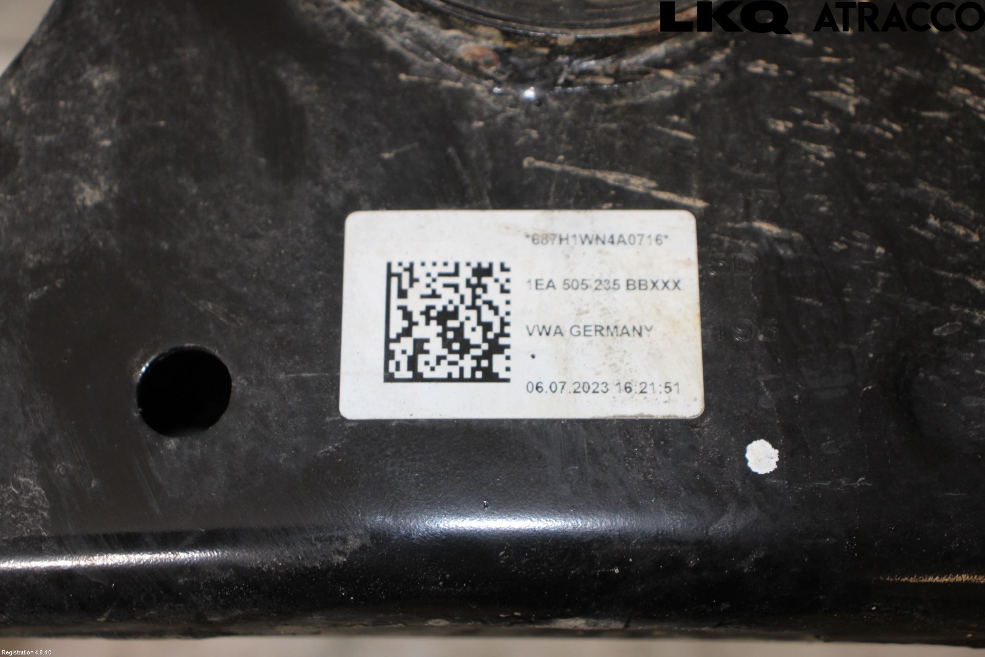 Volkswagen VW ID.4 21- Bakaxelbalk