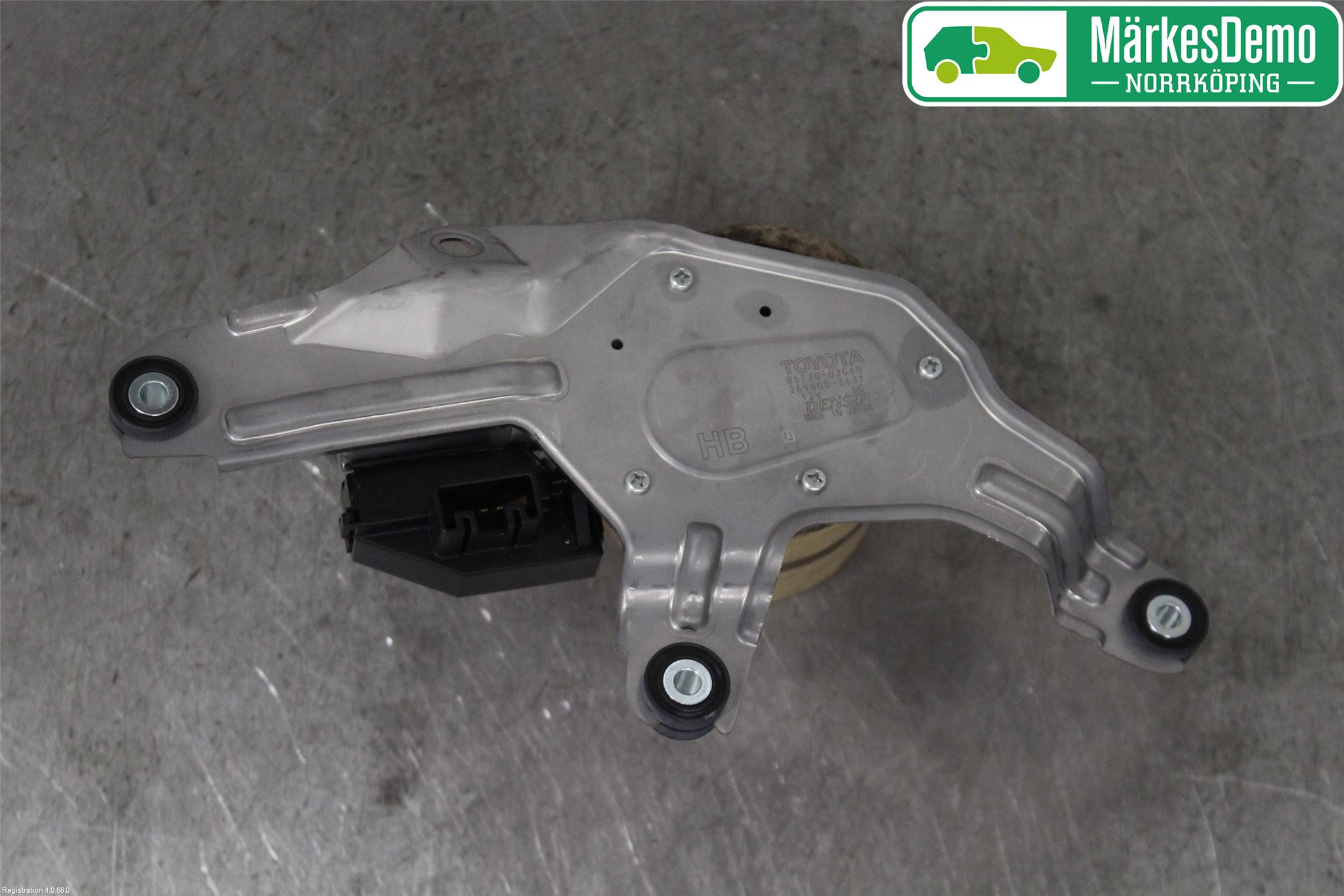 Toyota COROLLA 19- Torkarmotor Baklucka