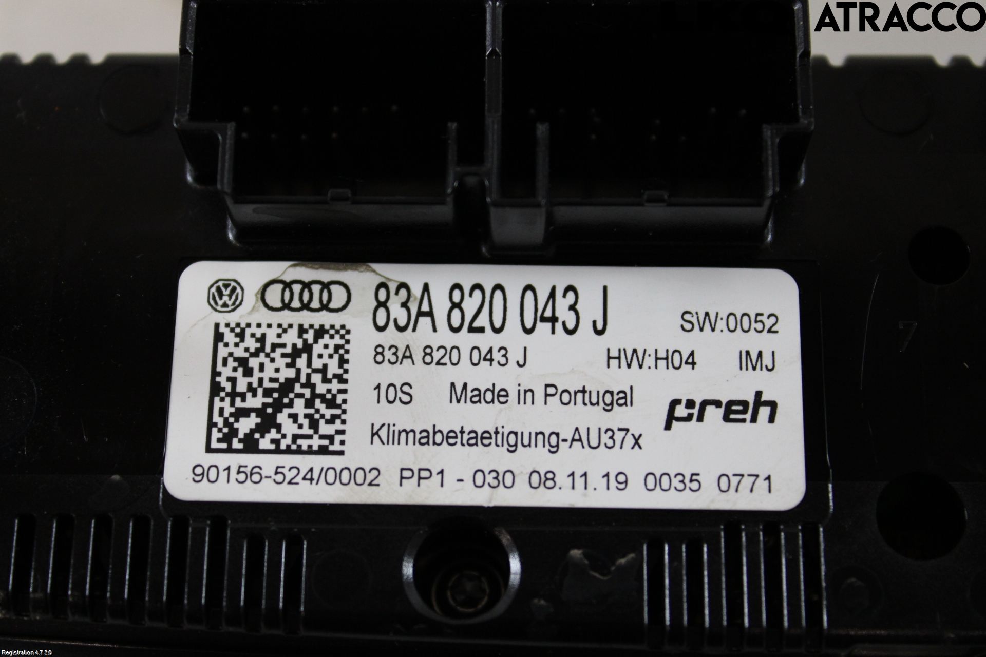 Audi Q3 F3 19- Värmereglage